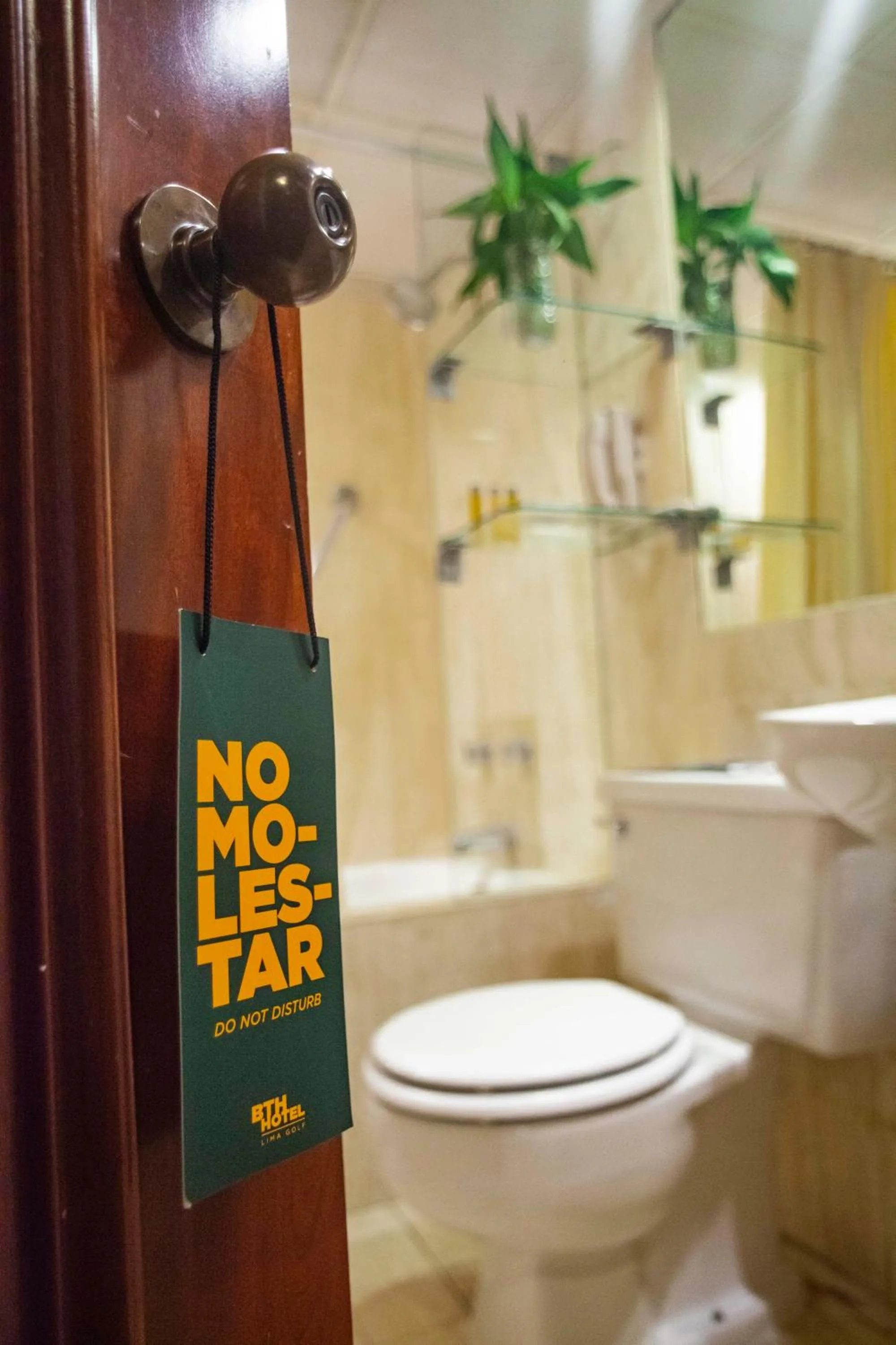 Toilet in BTH Hotel Lima Golf