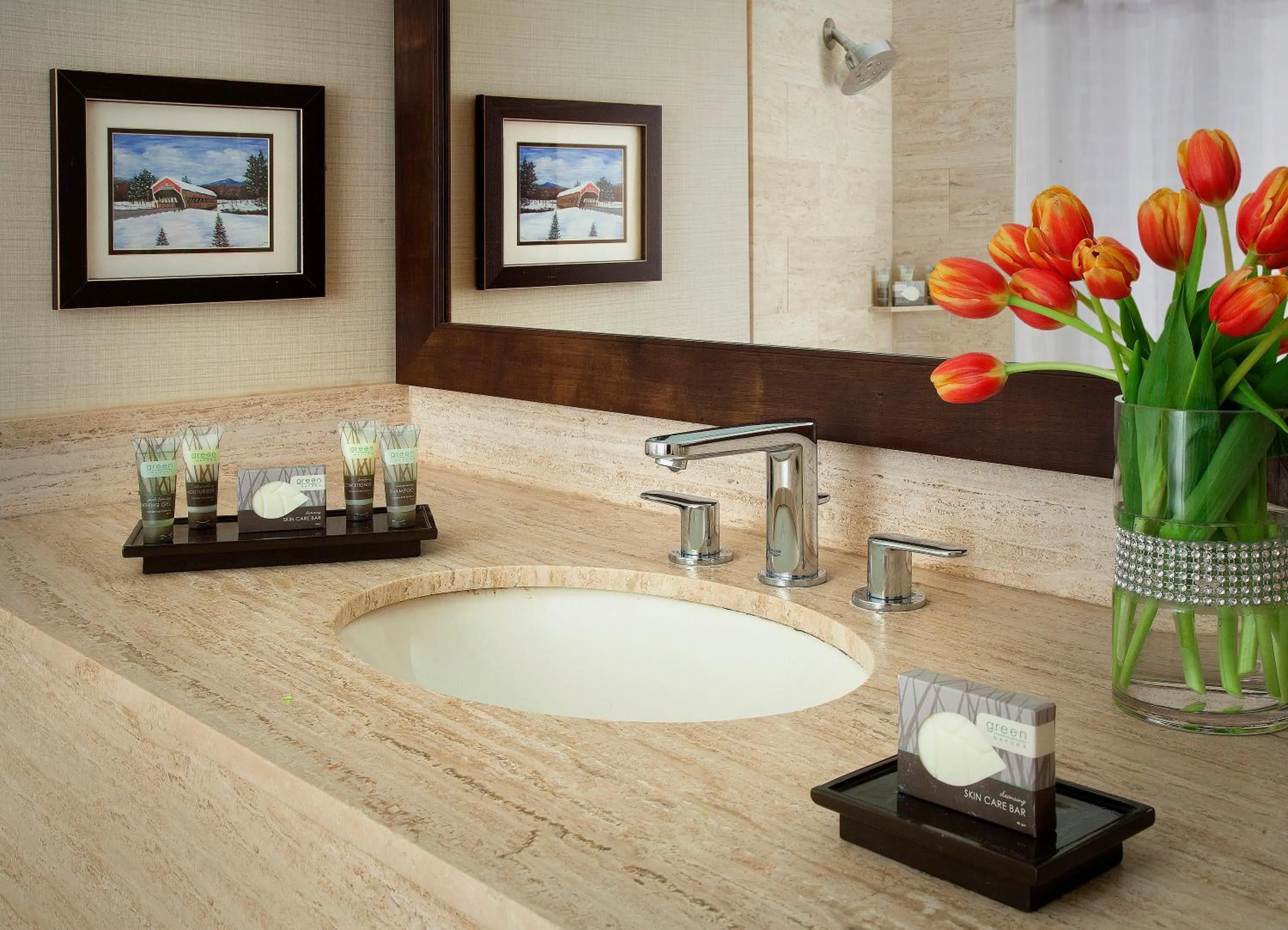 Bathroom in North Conway Grand Hotel