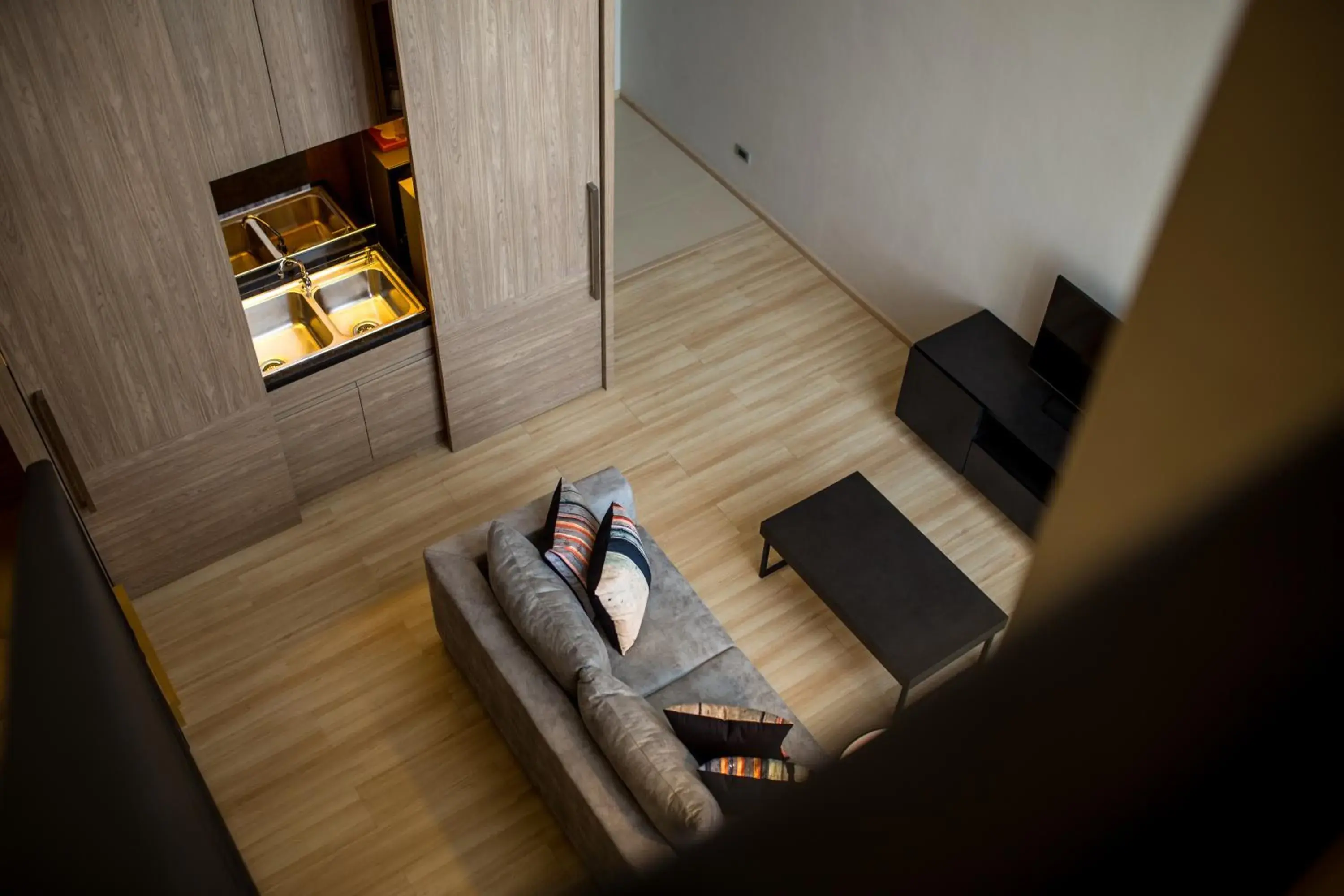 Living room in Hyde Park Chiangmai Living room in Hyde Park Chiangmai