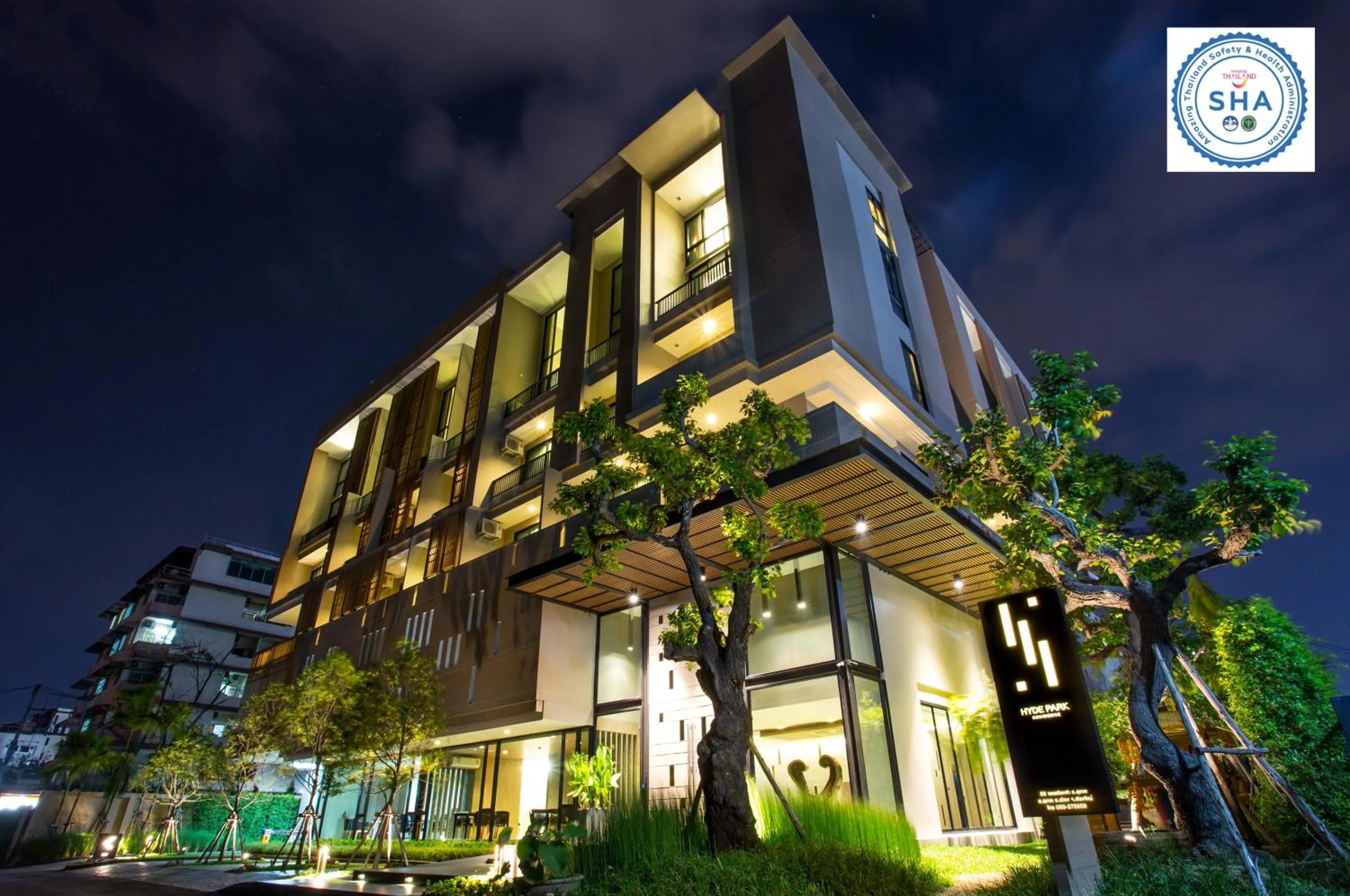 Property building in Hyde Park Chiangmai