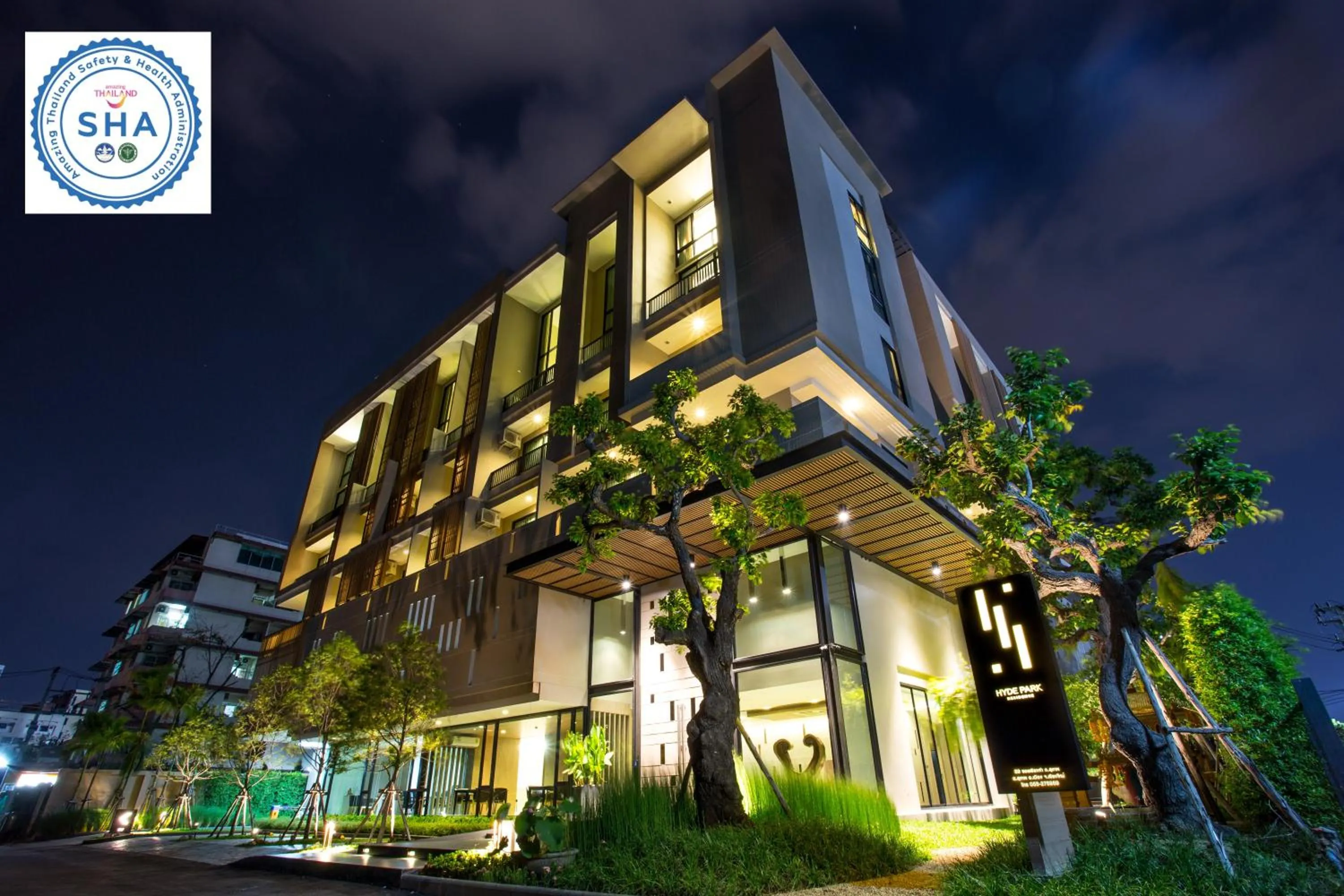 Property building in Hyde Park Chiangmai