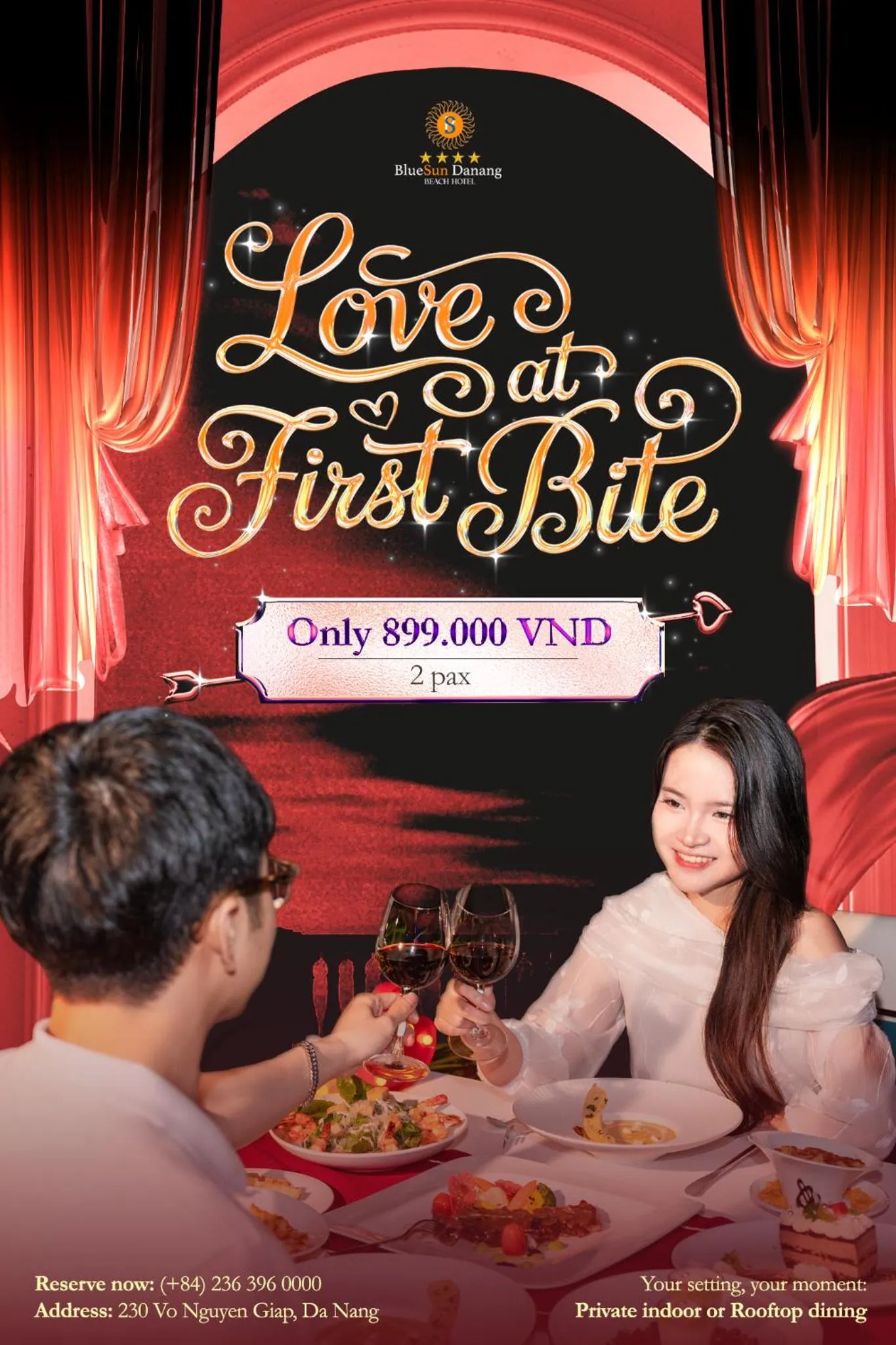 Breakfast in BlueSun Danang Beach Hotel