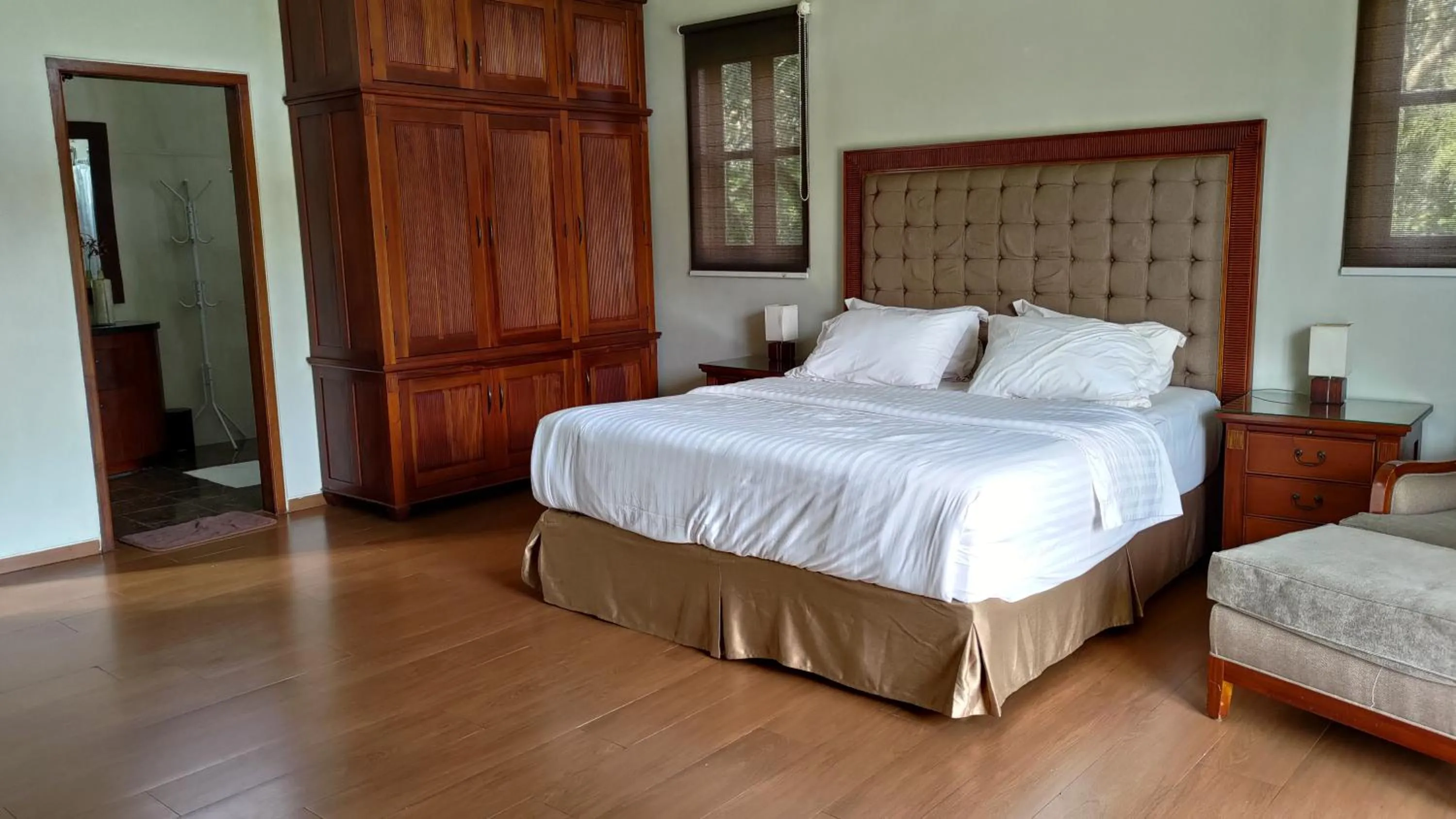 Bed in The Gecho Inn Country