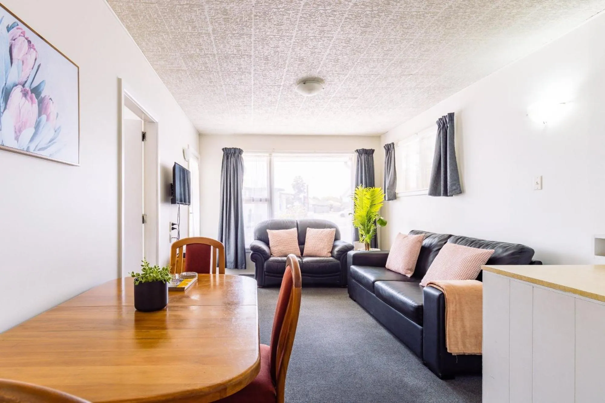 Living room in Belle Bonne Motel