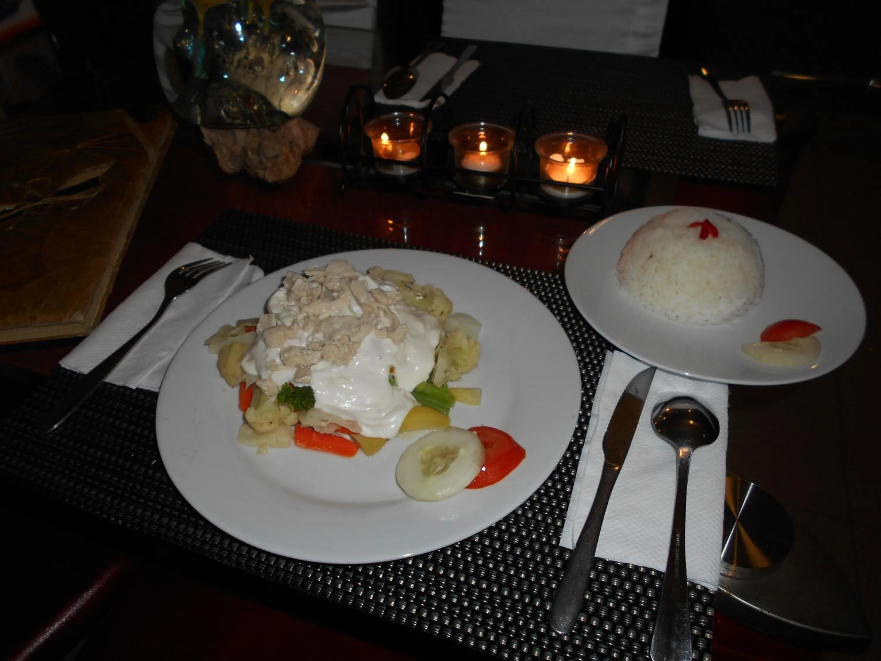 Dinner in Silver Fern Beach Retreat