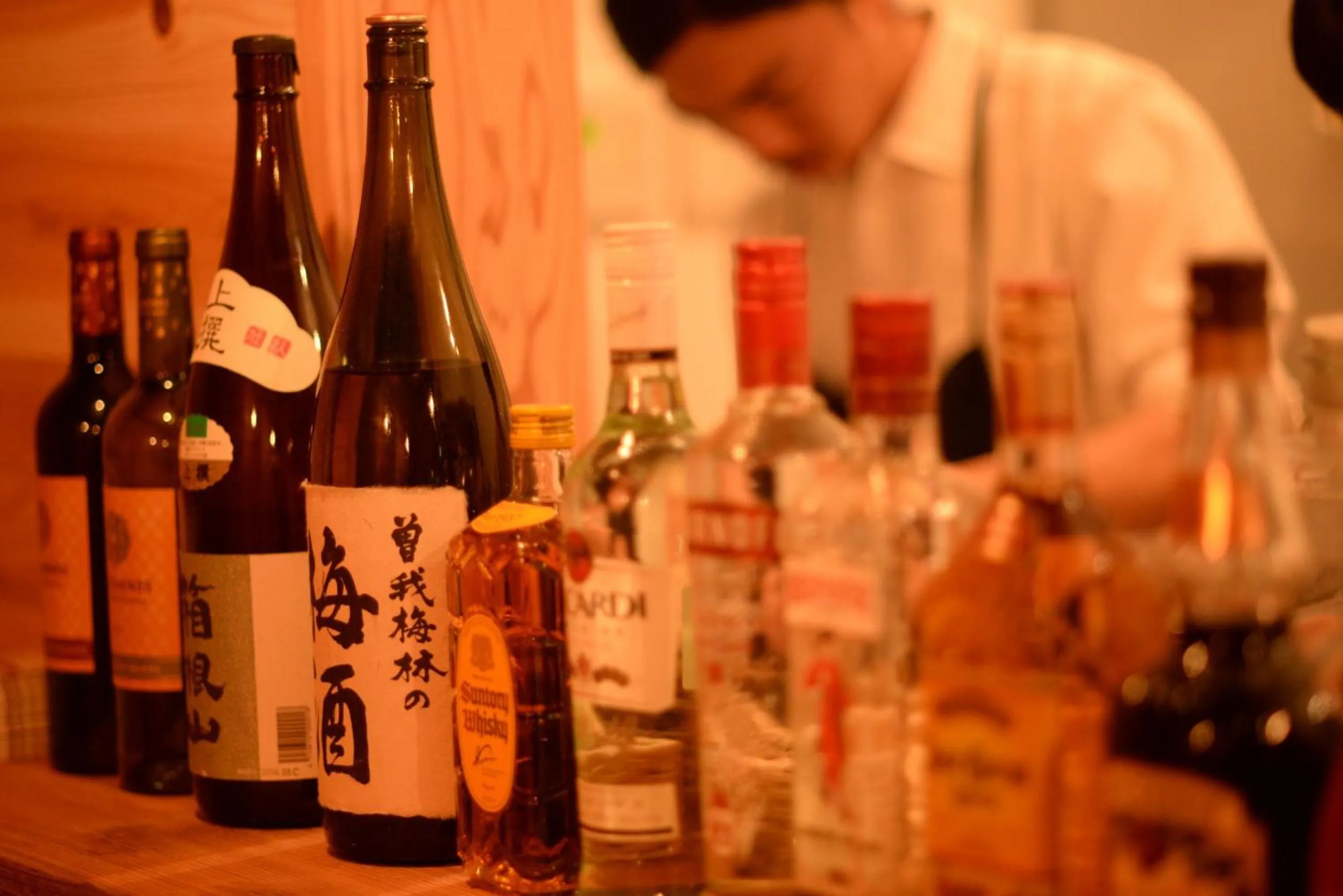 Alcoholic drinks in Hakone Guesthouse Toi