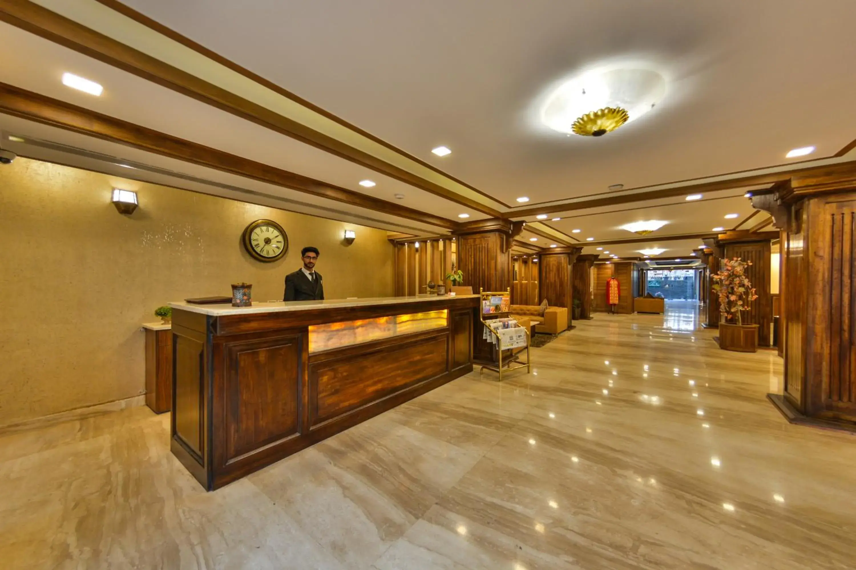 Lobby or reception in Clarks inn srinagar Lobby or reception in Clarks inn srinagar