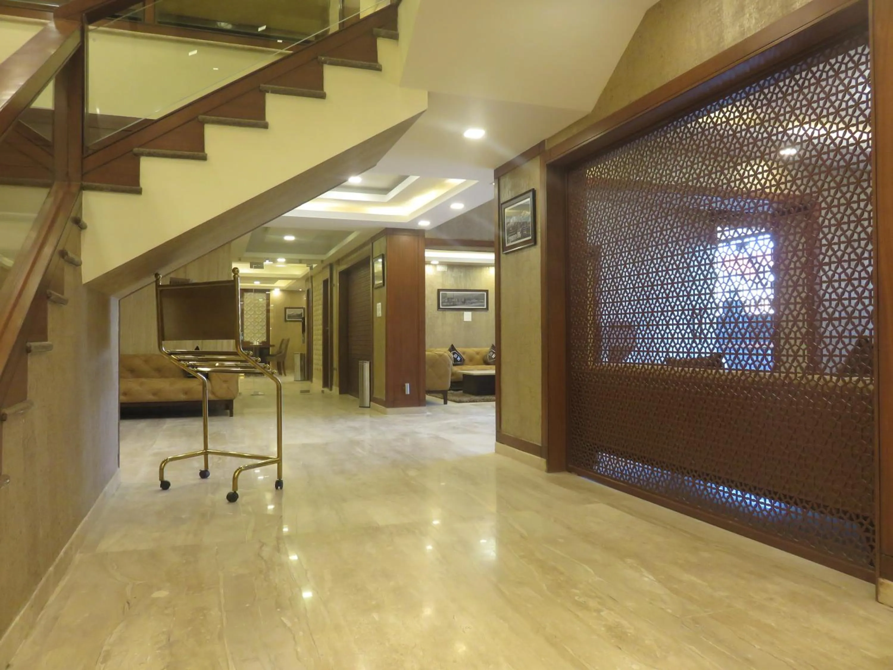 Decorative detail in Clarks inn srinagar