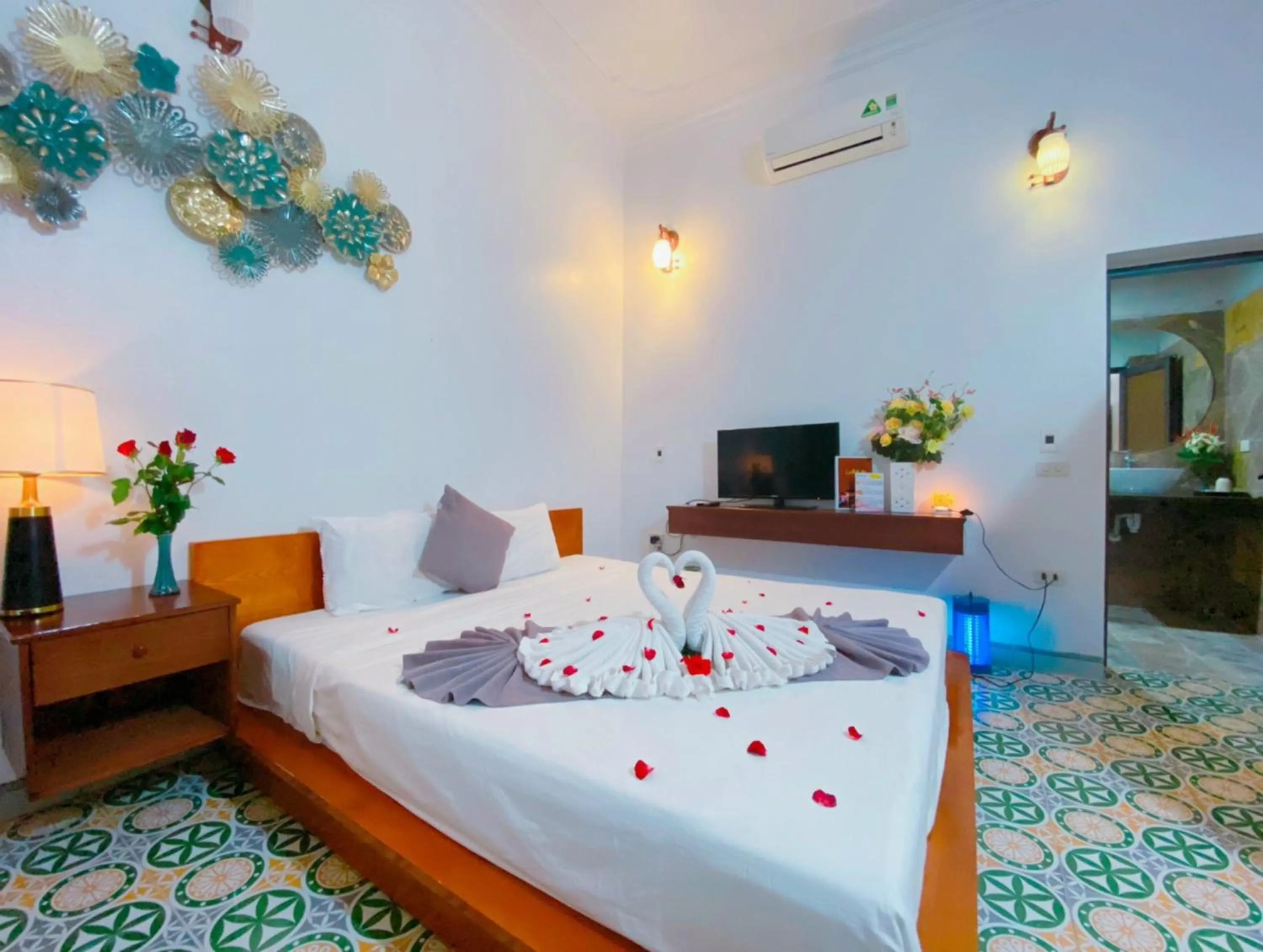 Bed in La Belle Vie Tam Coc Homestay