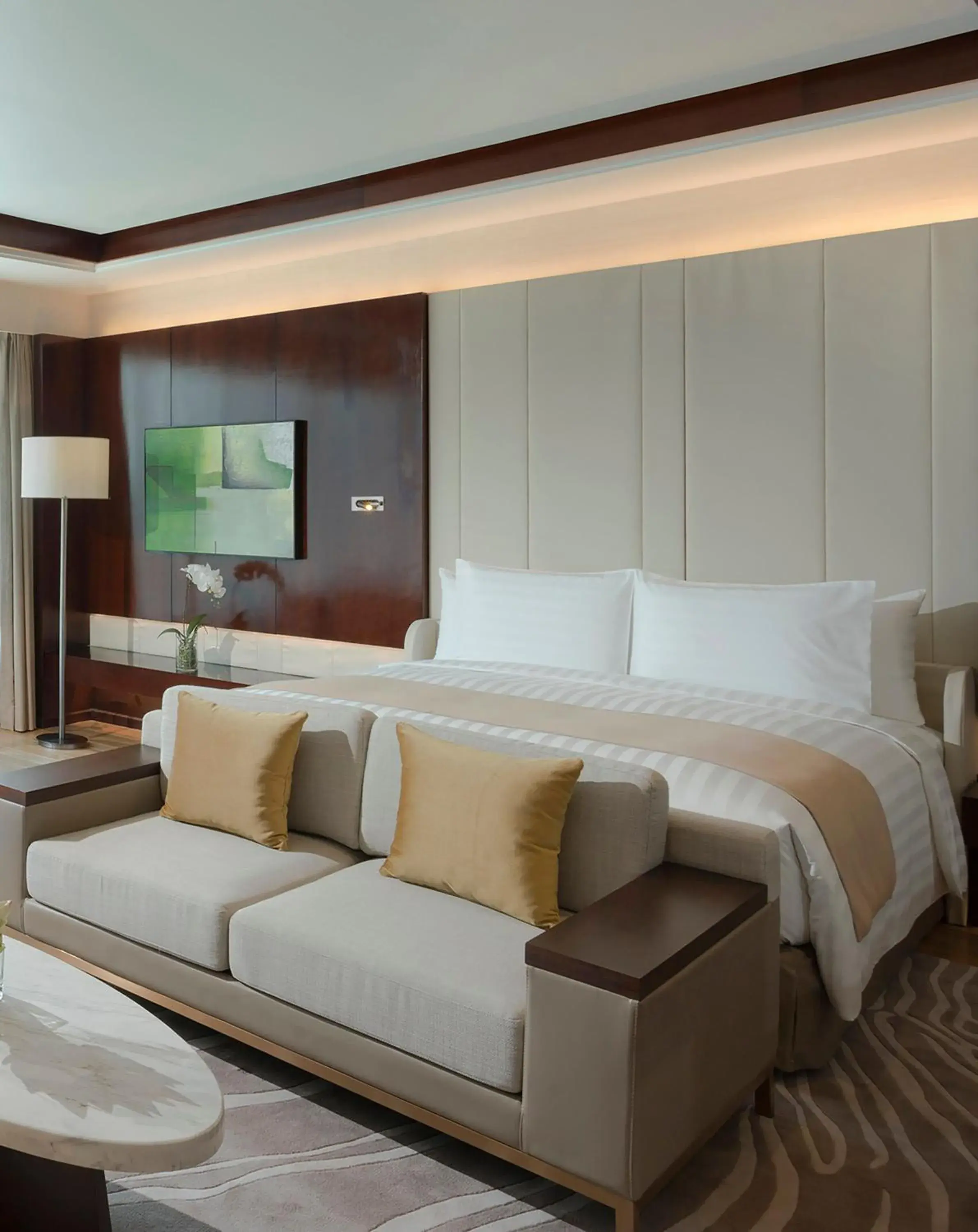 Bed in Meliá Yangon Bed in Meliá Yangon