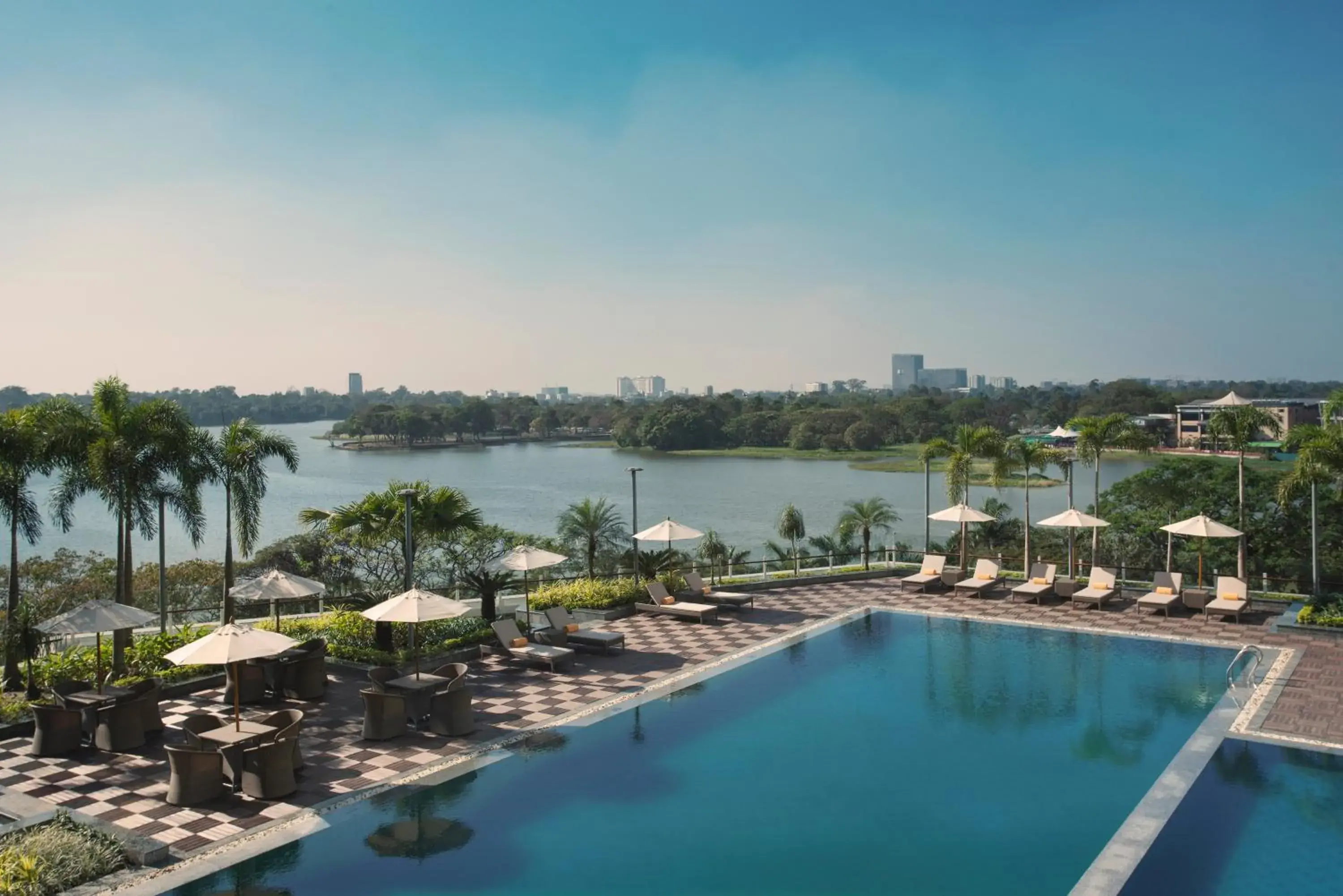 Lake view in Melia Yangon Lake view in Melia Yangon