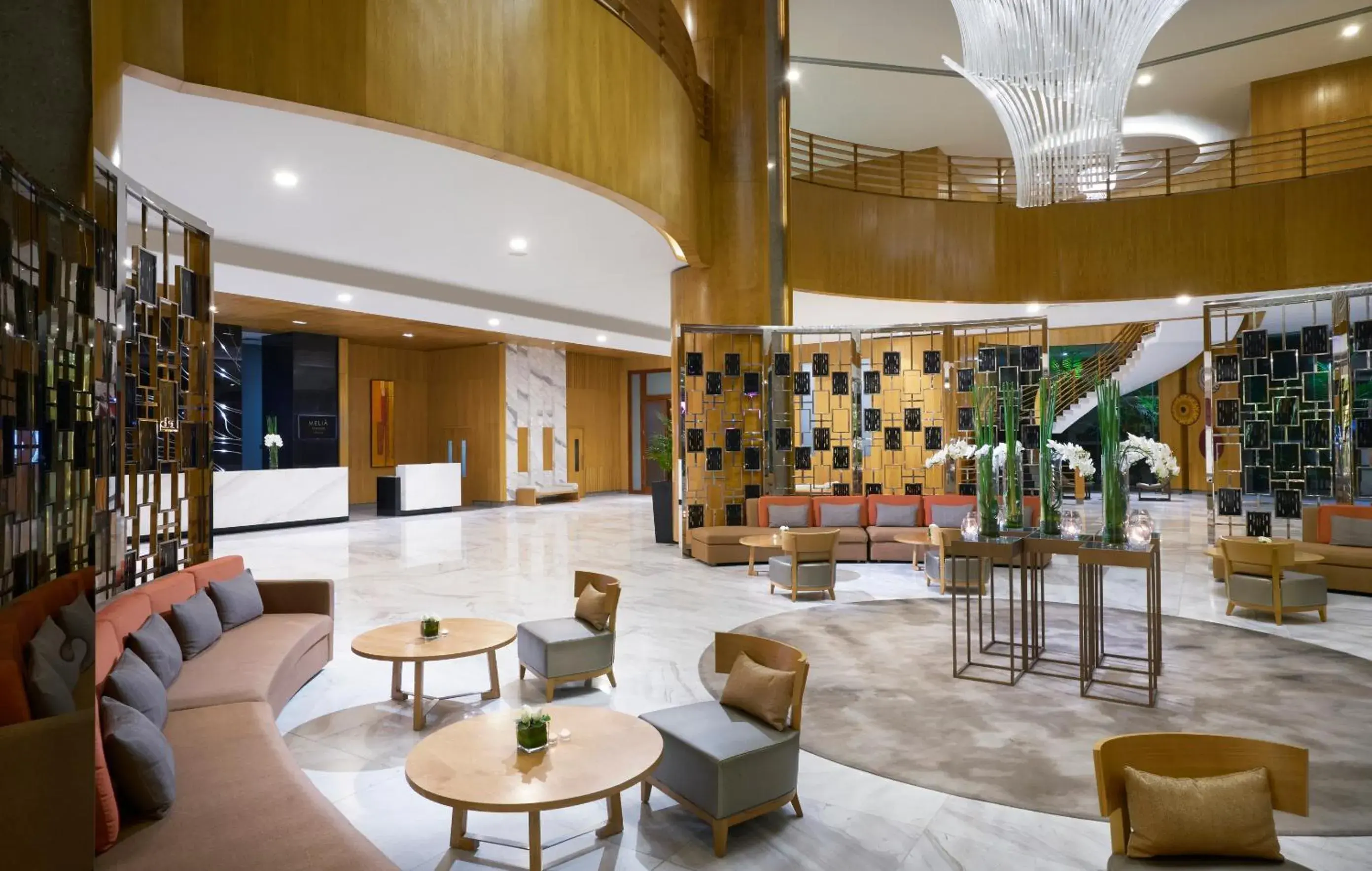 Lobby or reception in Melia Yangon Lobby or reception in Melia Yangon
