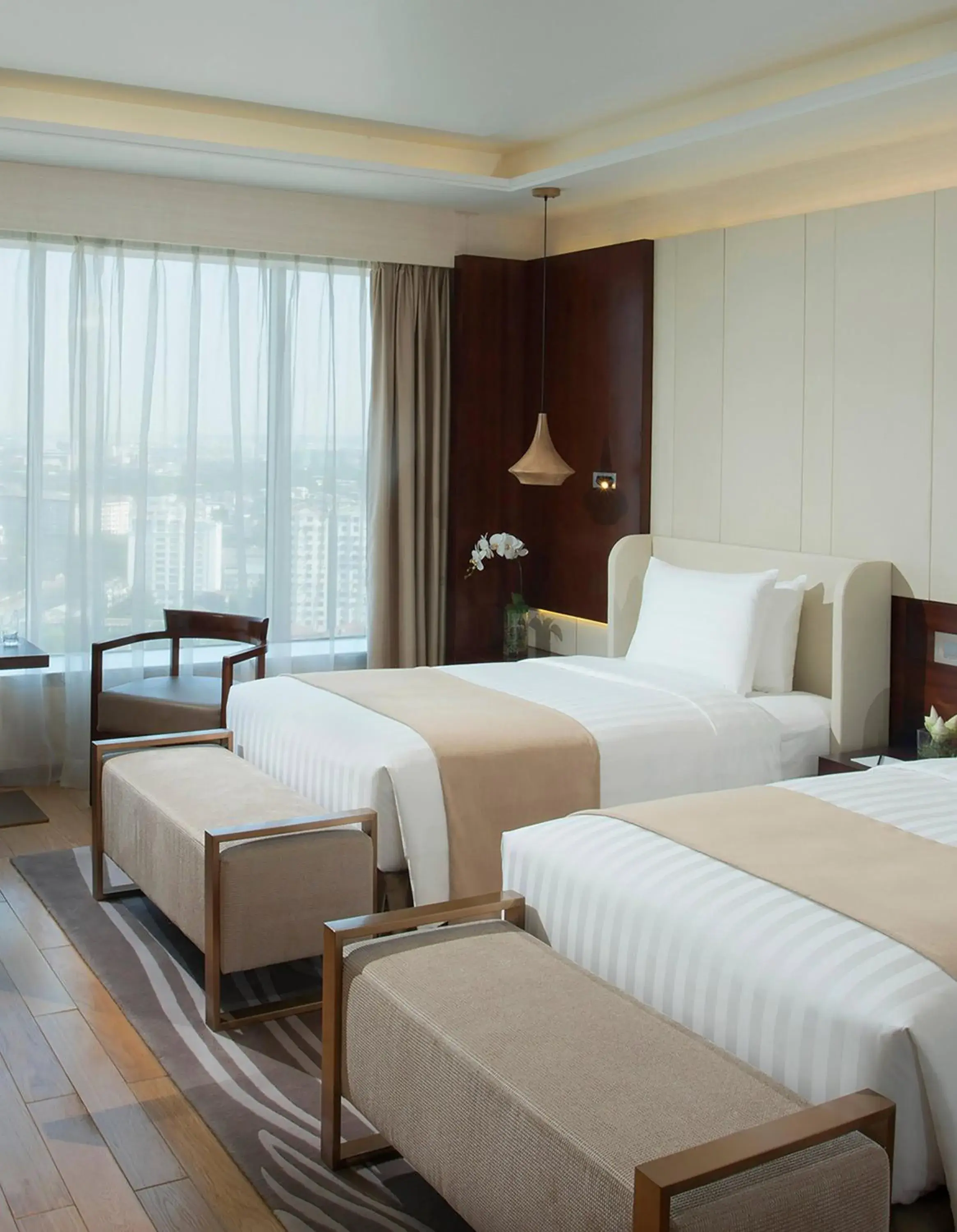 Bed in Meliá Yangon Bed in Meliá Yangon