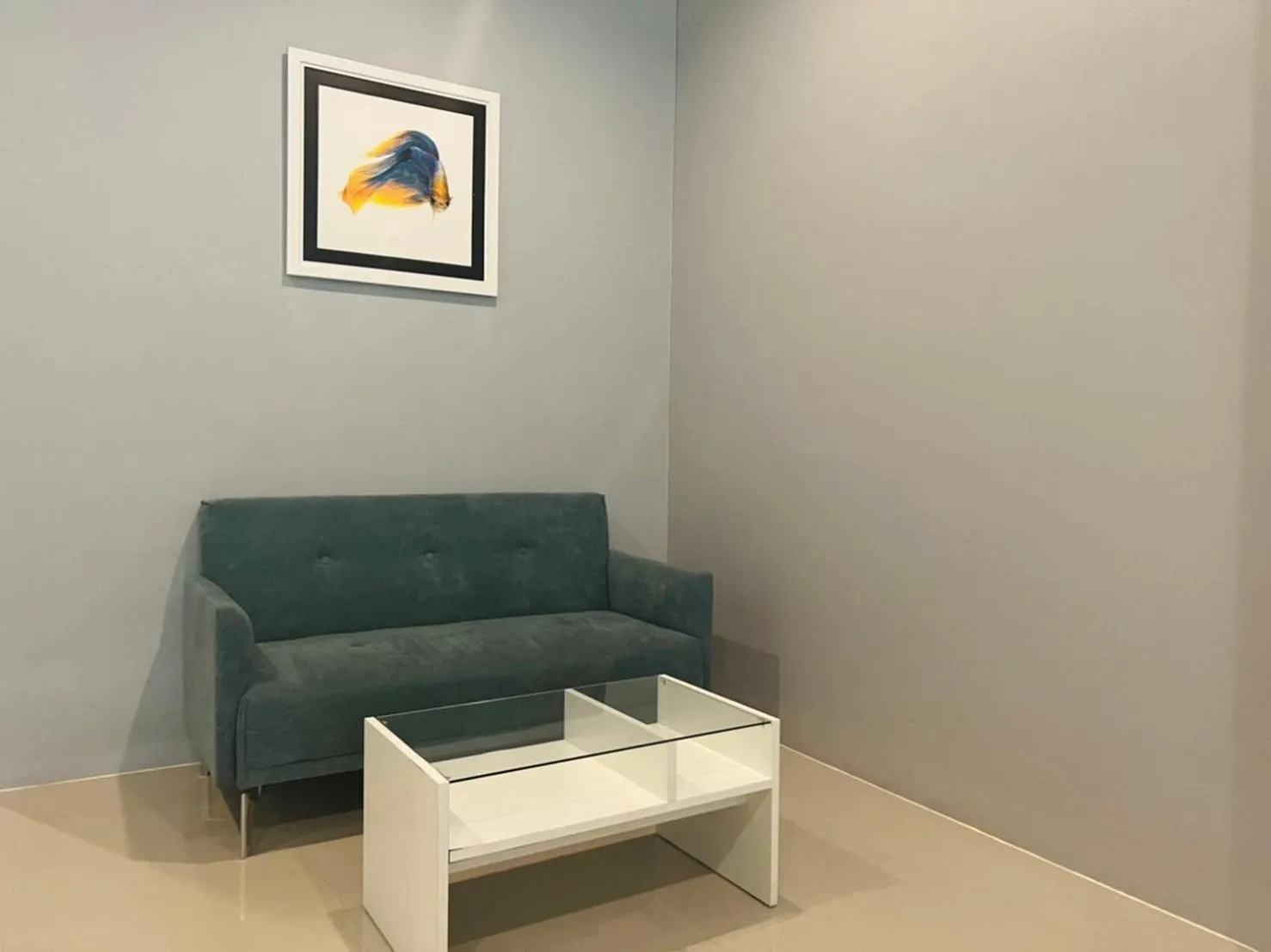 Living room in The Room at Maesai