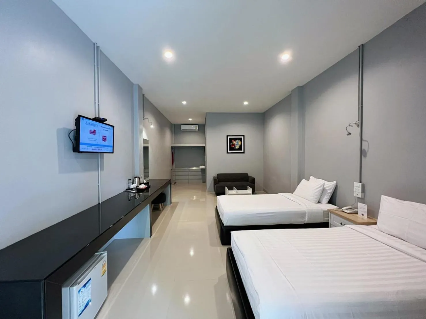 Bedroom, Bed in The Room at Maesai