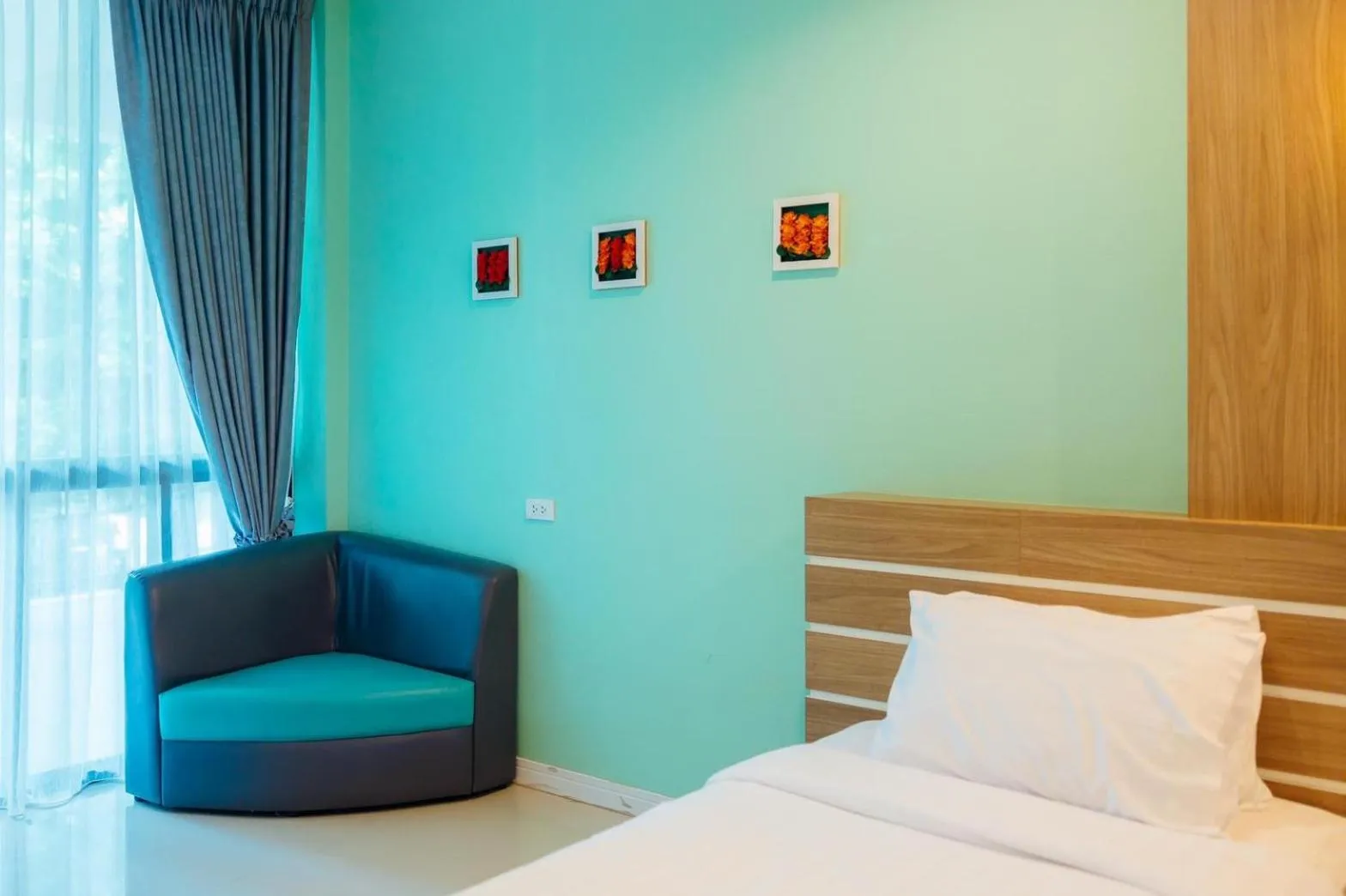 Bedroom, Bed in The Room at Maesai