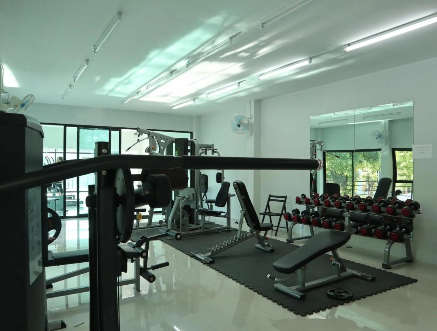 Fitness centre/facilities in The Room at Maesai