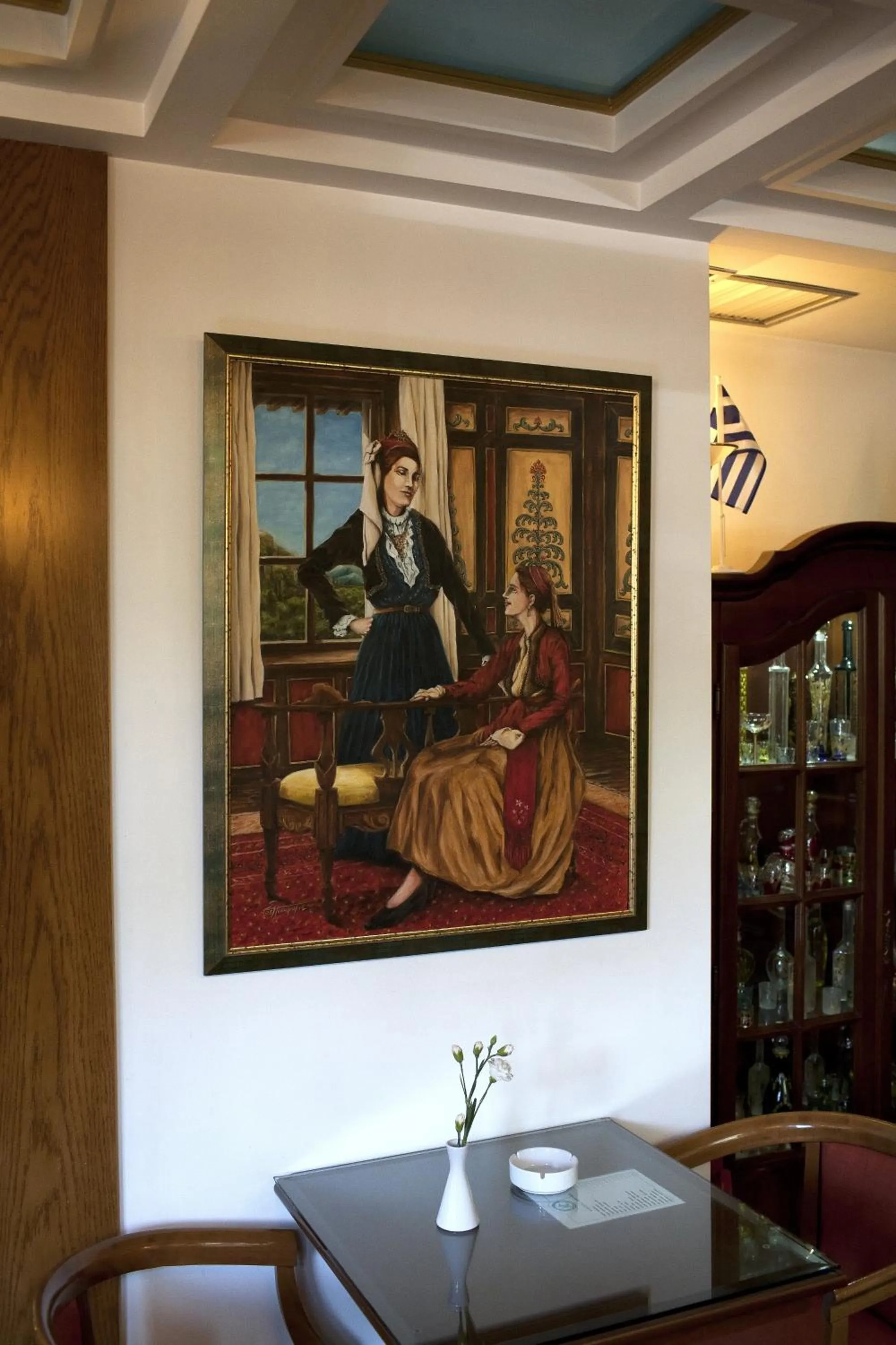 Decorative detail in Hotel Katerina