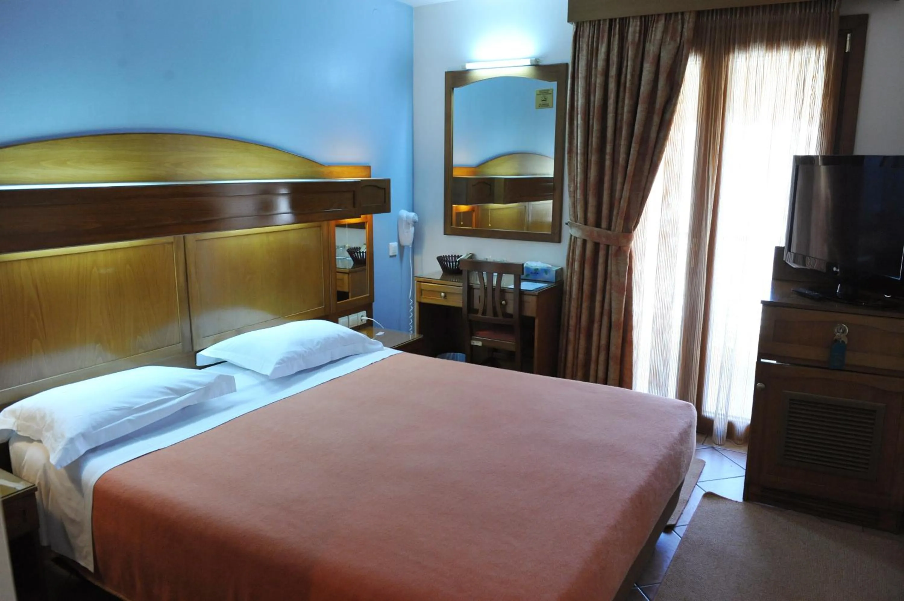 Bed in Hotel Katerina