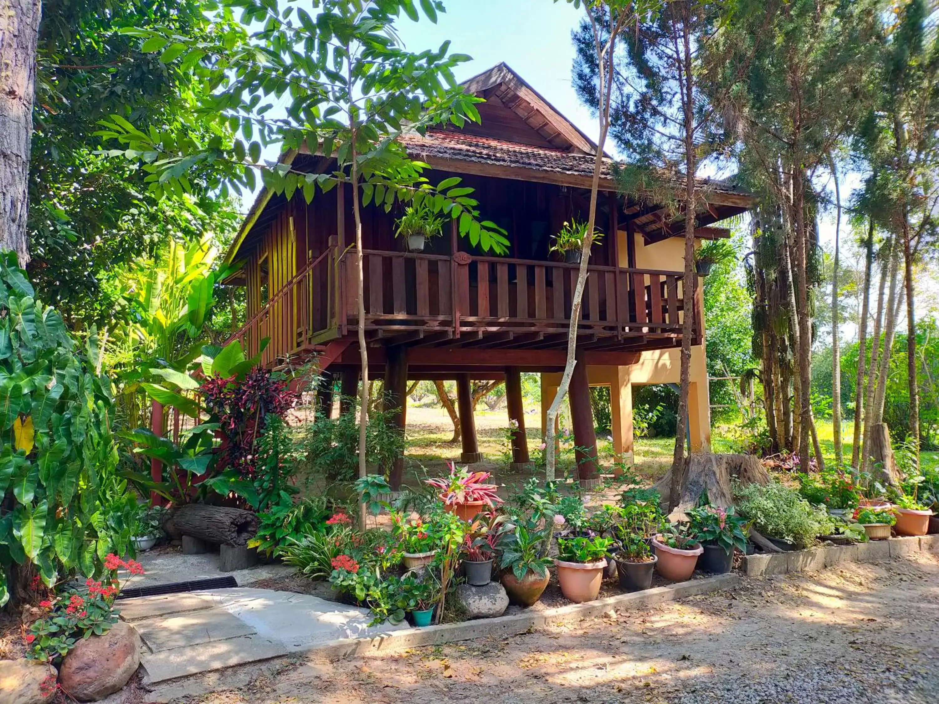 Double Room with Garden View in Khoom Kam Kaew Double Room with Garden View in Khoom Kam Kaew