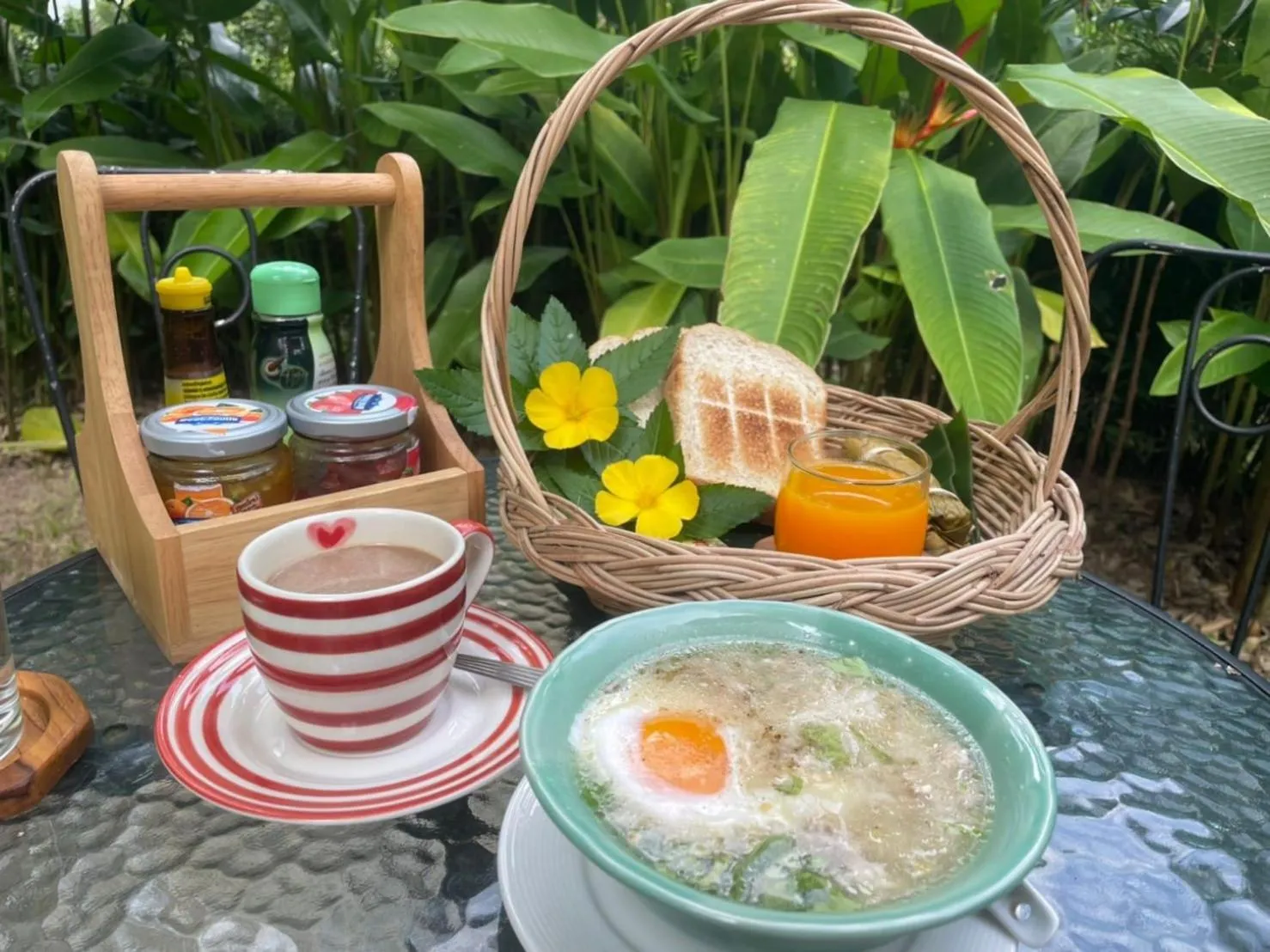 Food close-up in Khoom Kam Kaew