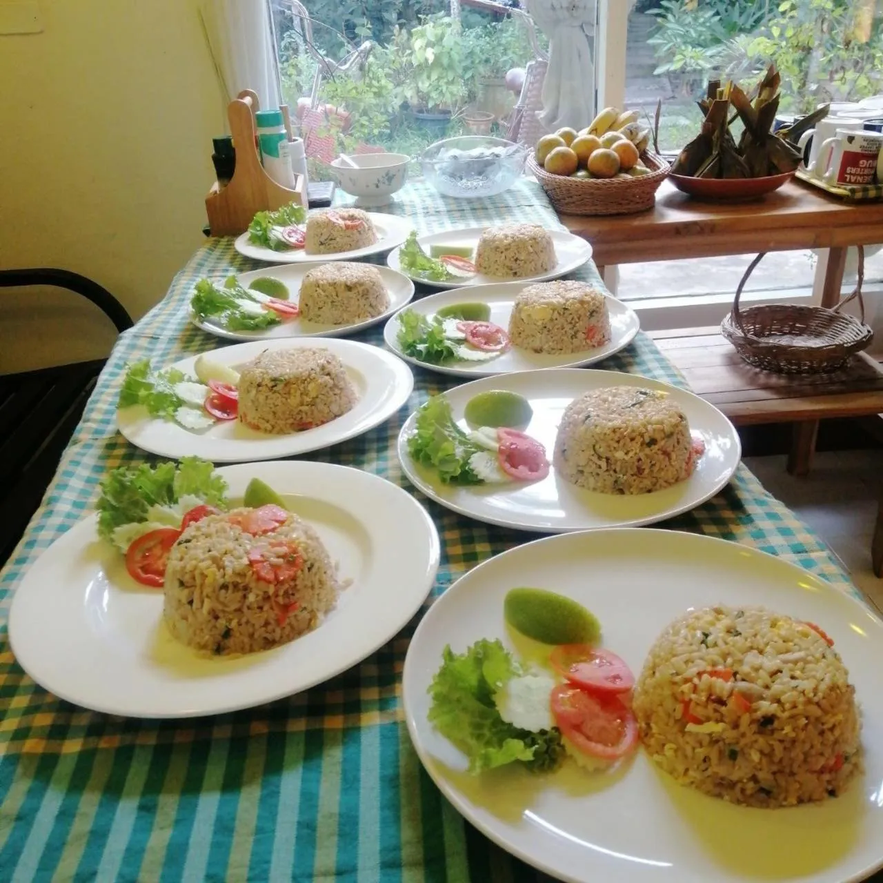 Food close-up in Khoom Kam Kaew