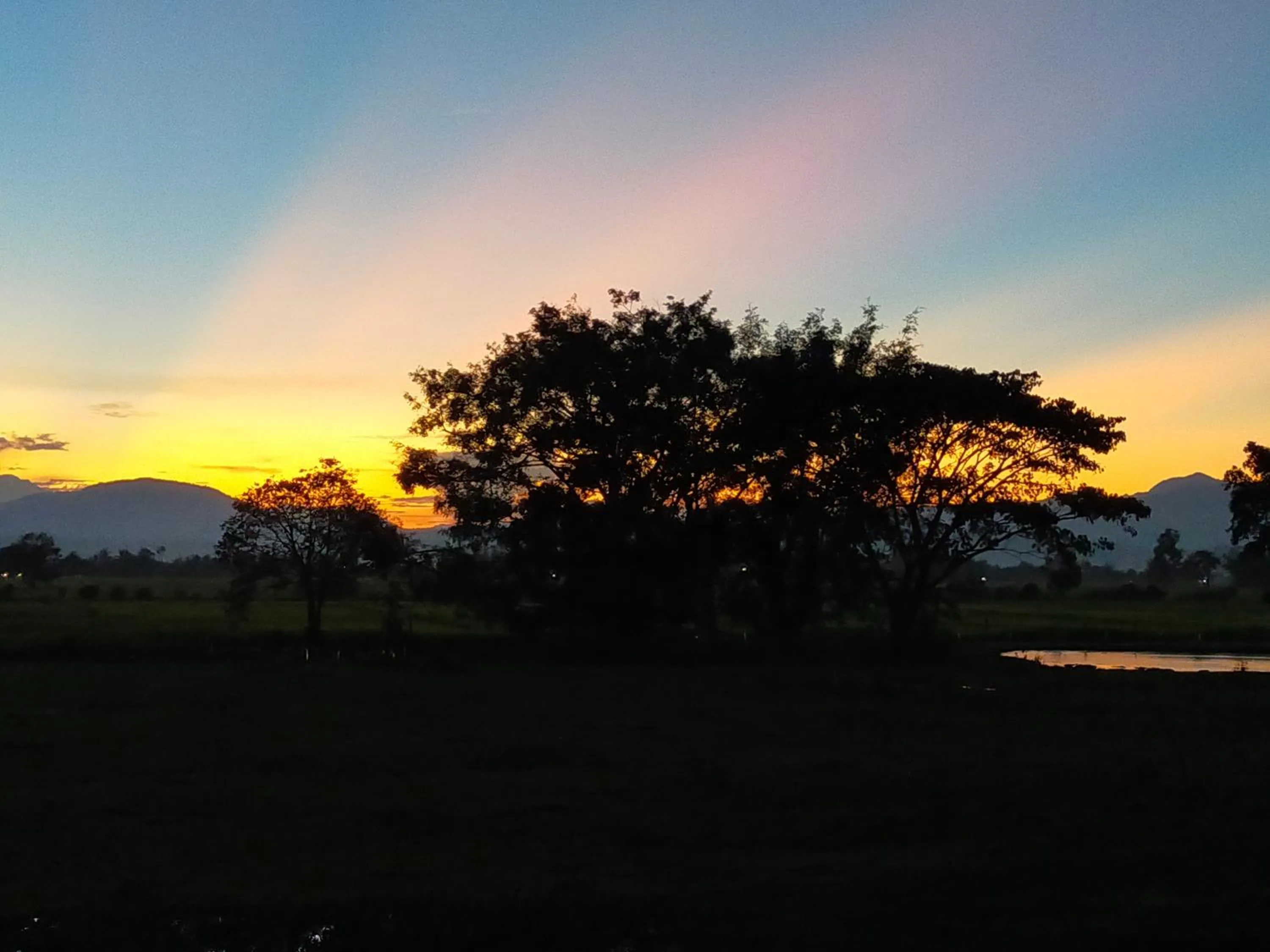 Natural landscape in Khoom Kam Kaew