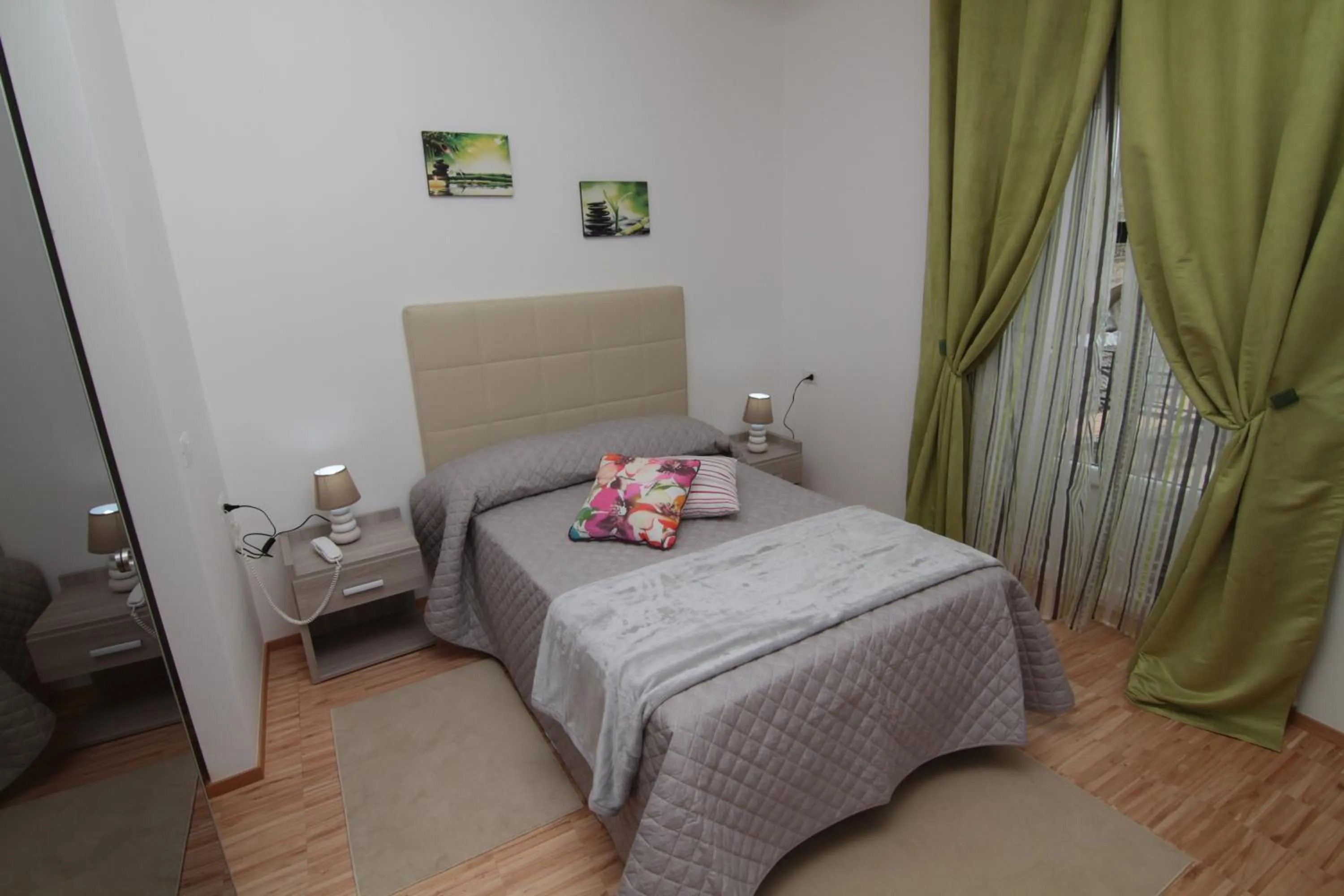 Bed in Al Bastione Relais Suite & Rooms