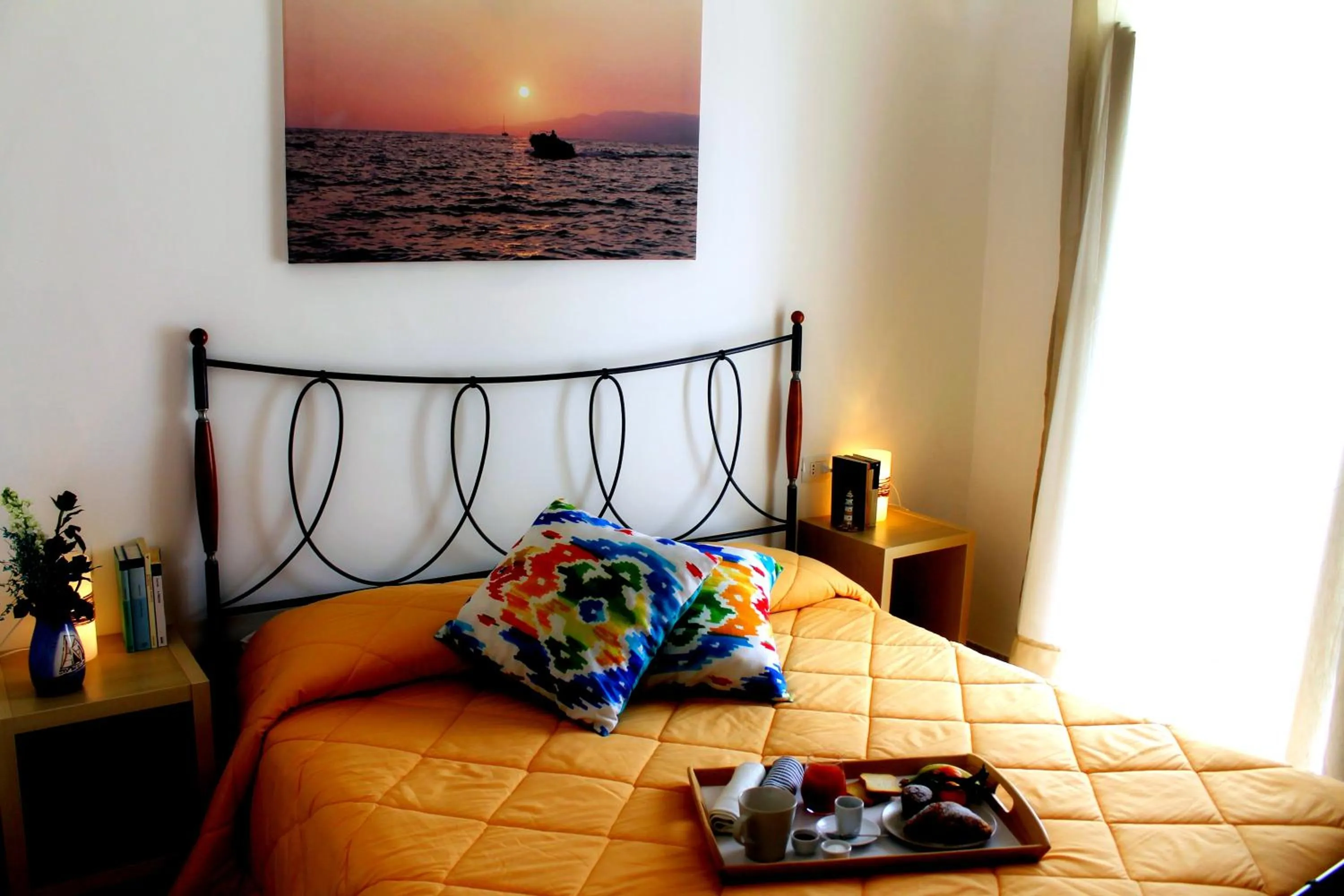 Bedroom in Il Vecchio e Il Mare Maratea