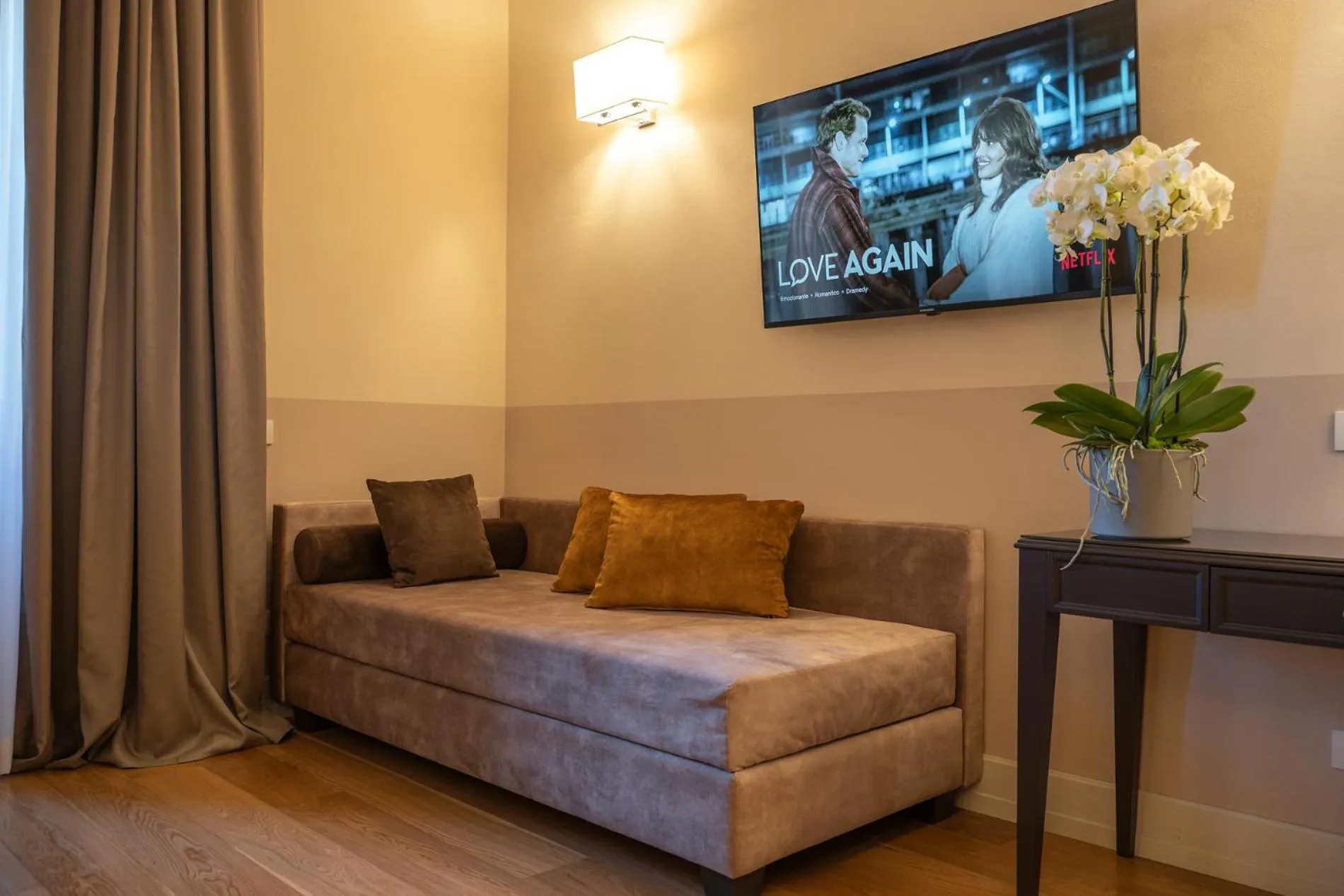 Bed in Hotel Palazzo San Lorenzo & Spa