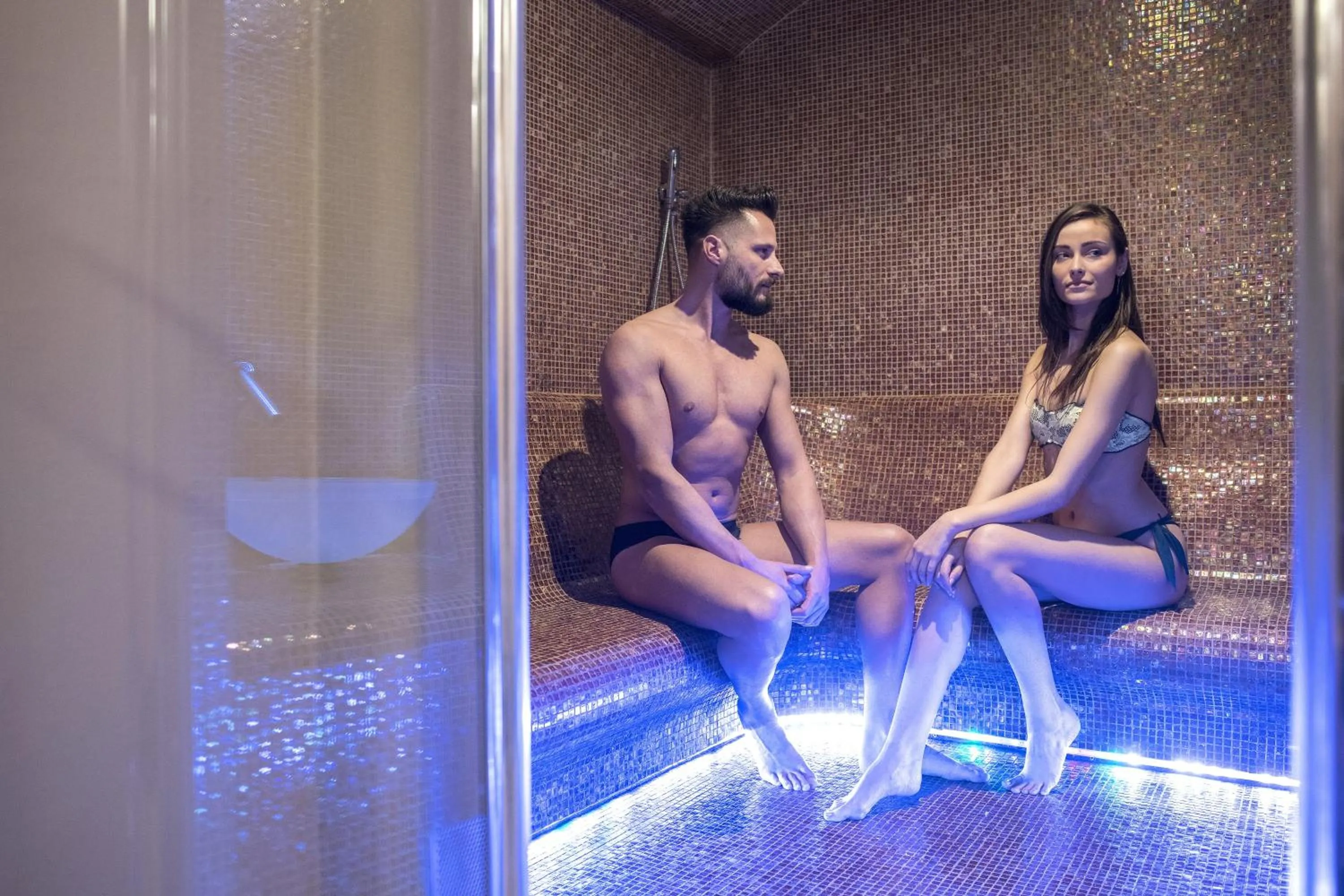 Spa and wellness centre/facilities in Hotel Palazzo San Lorenzo & Spa