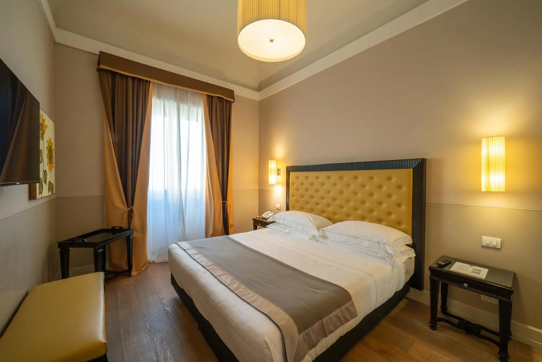 Bedroom, Bed in Hotel Palazzo San Lorenzo & Spa