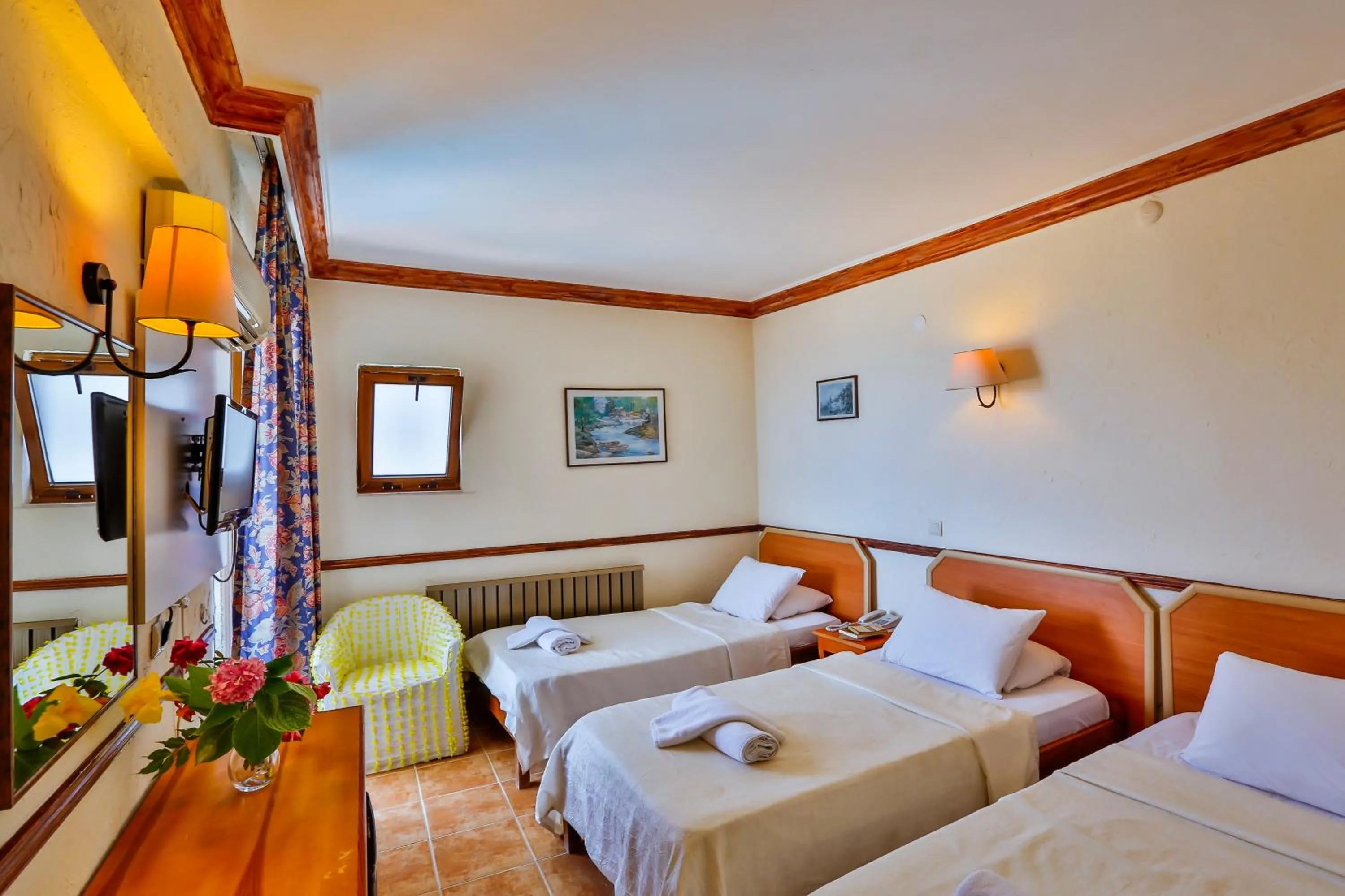 Triple Room with Sea View in Club Hotel Gultur