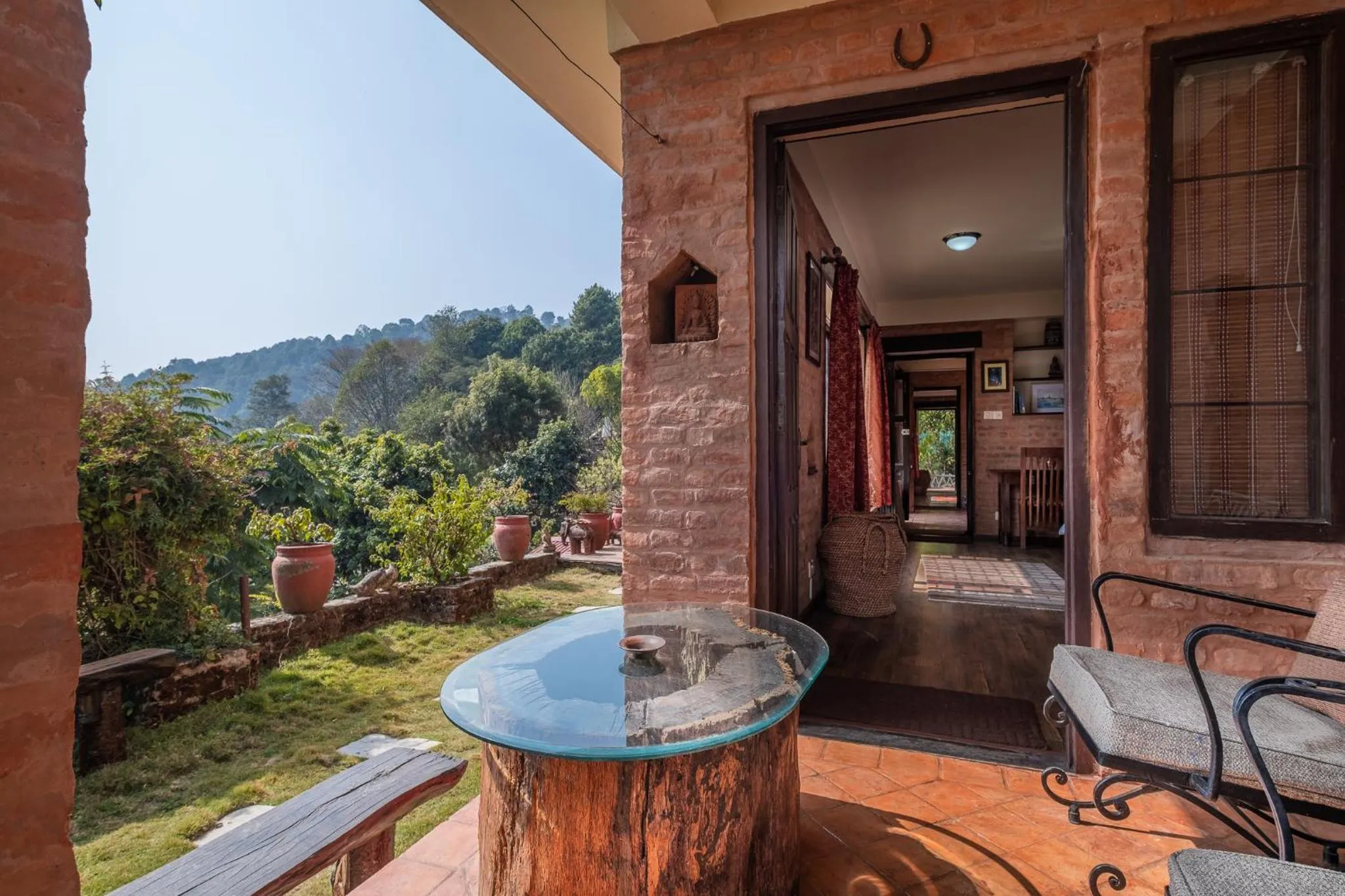 Balcony/Terrace in Shivapuri Heights Cottage