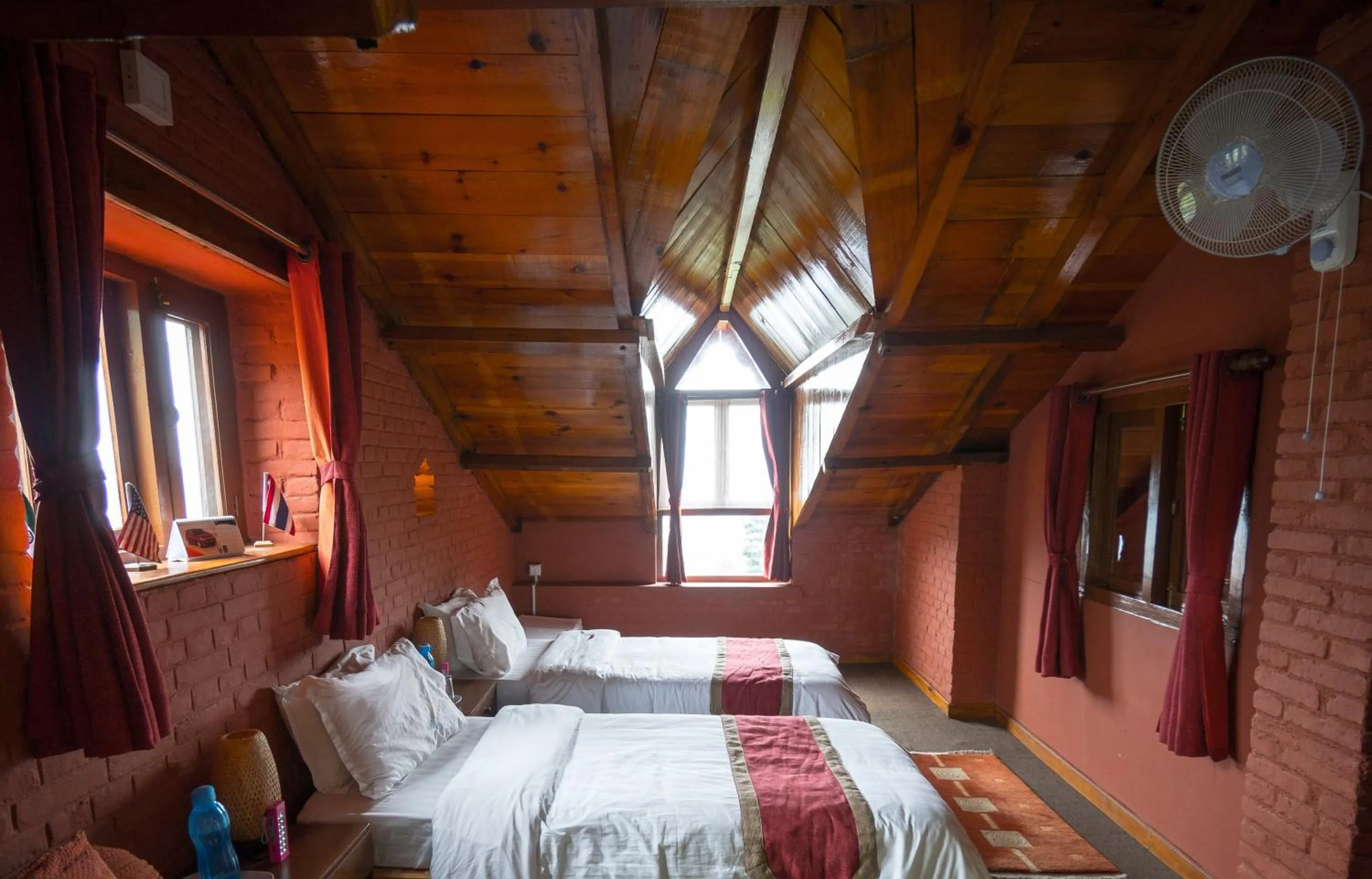 Photo of the whole room, Bed in Shivapuri Heights Cottage
