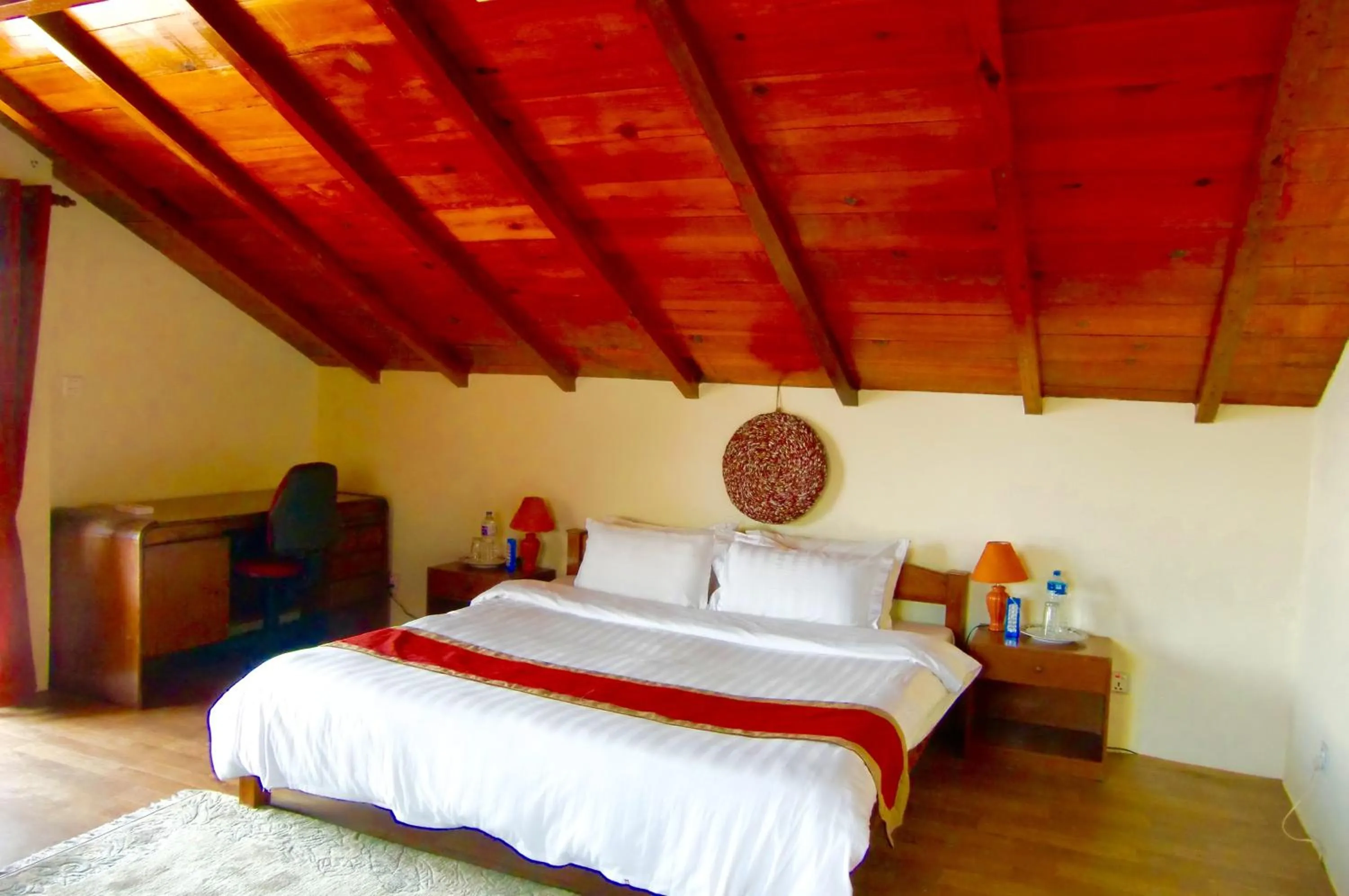 Shower, Bed in Shivapuri Heights Cottage