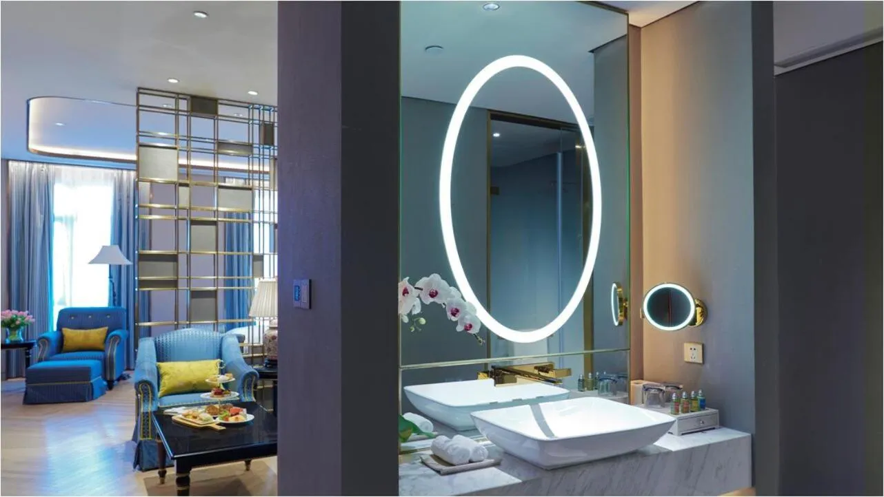 Bathroom in Sky Fortune Boutique Hotel Shanghai