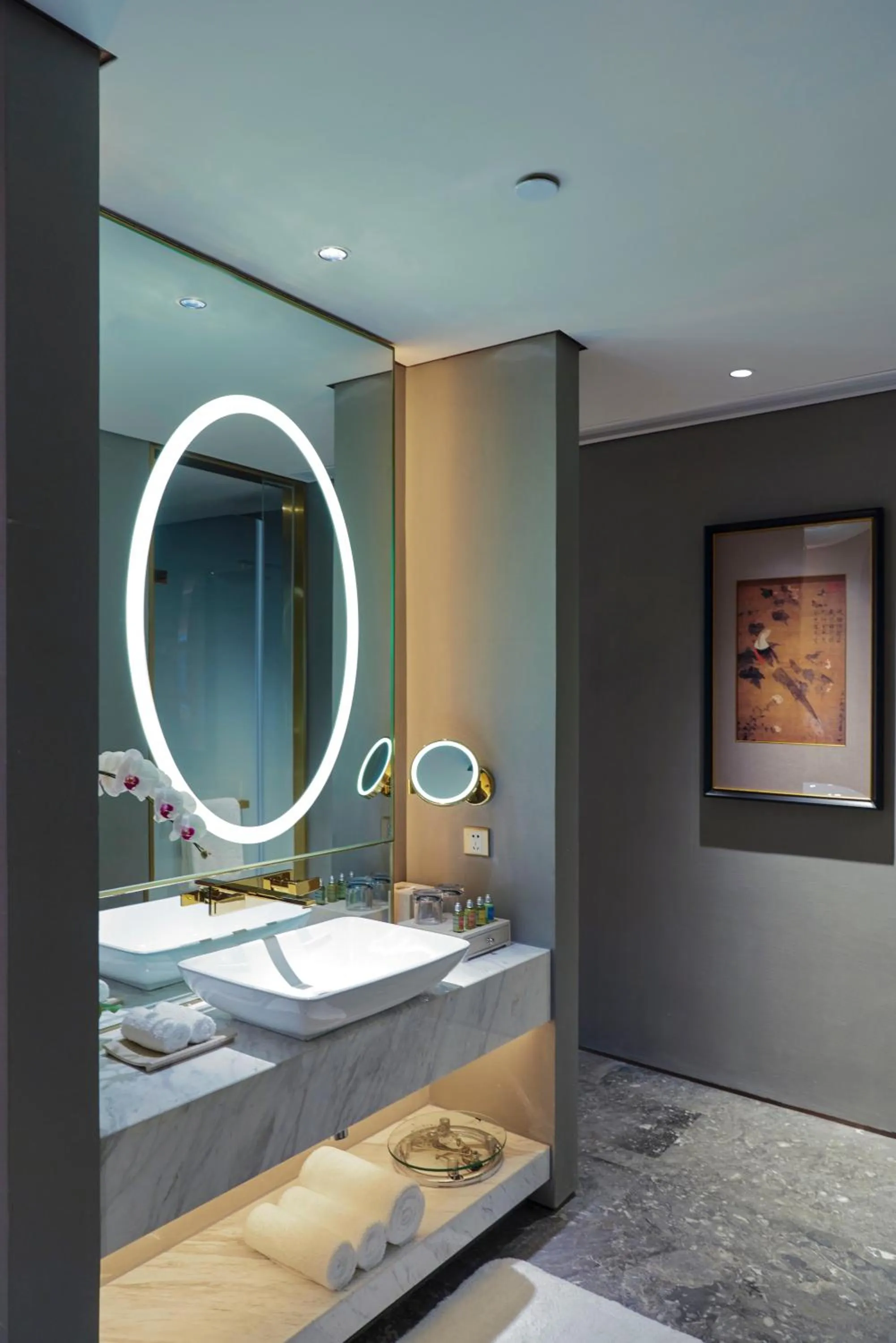 Bathroom in Sky Fortune Boutique Hotel Shanghai