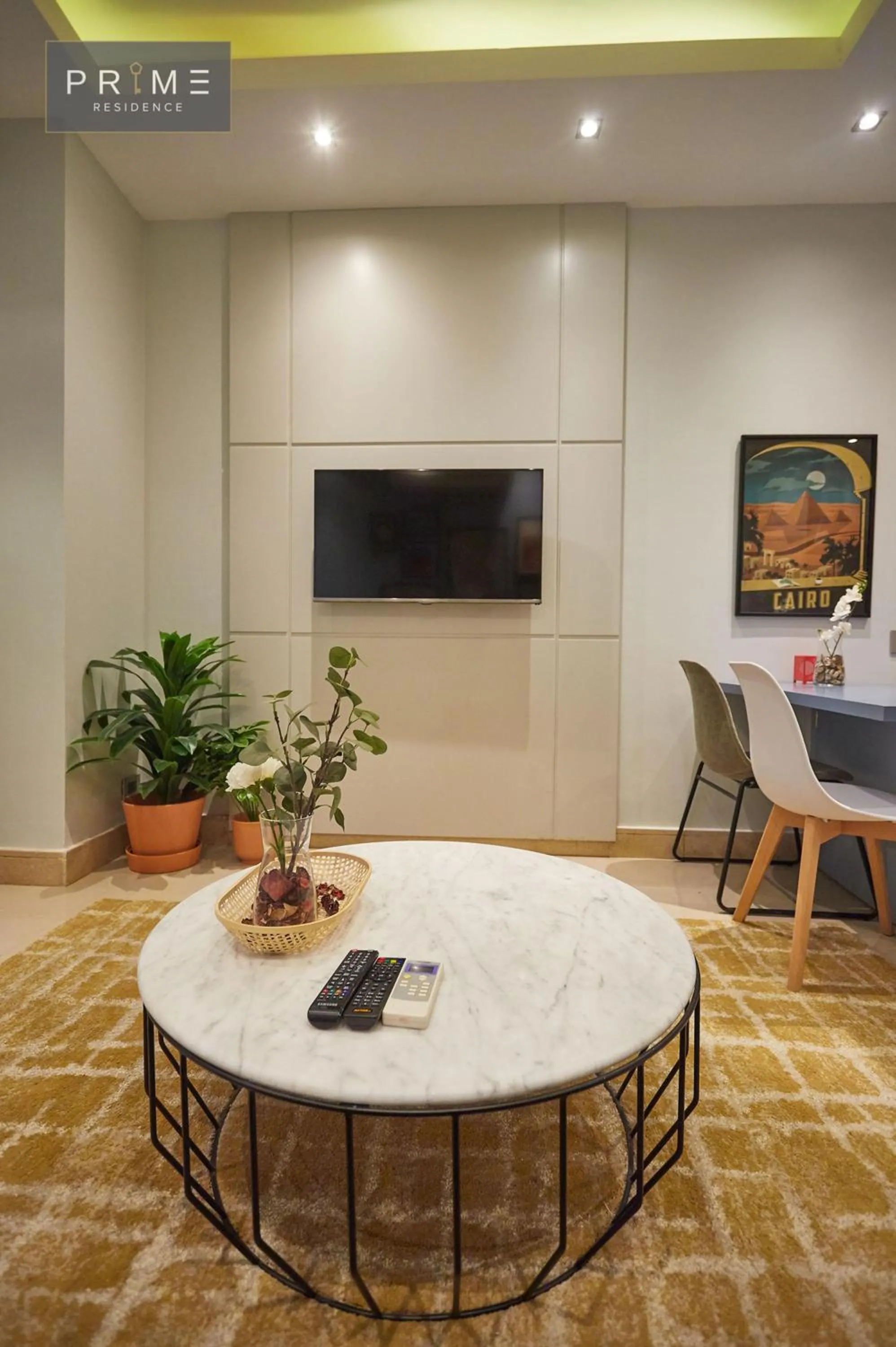 TV and multimedia in Prime Residence New Cairo