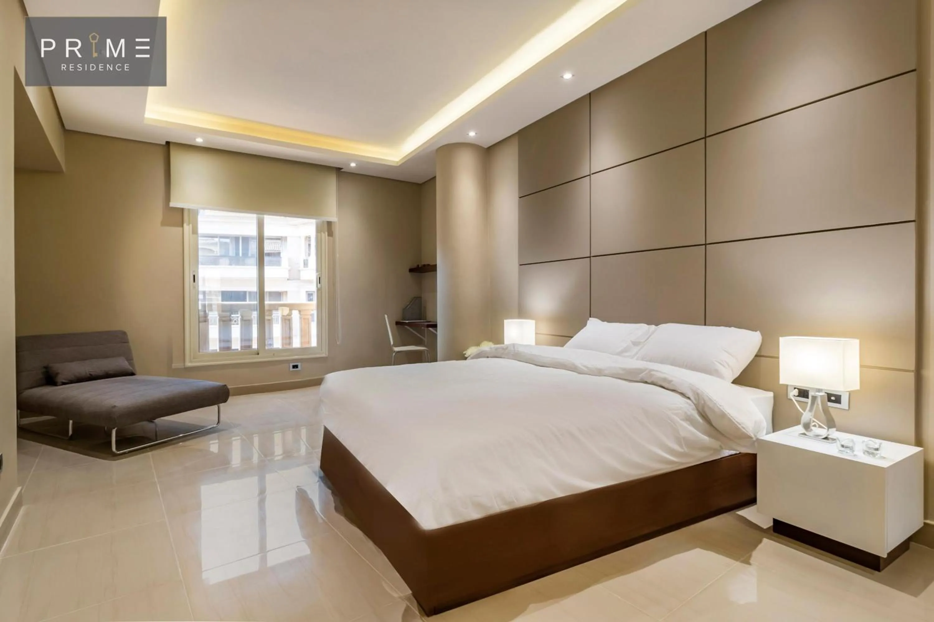 Photo of the whole room, Bed in Prime Residence New Cairo