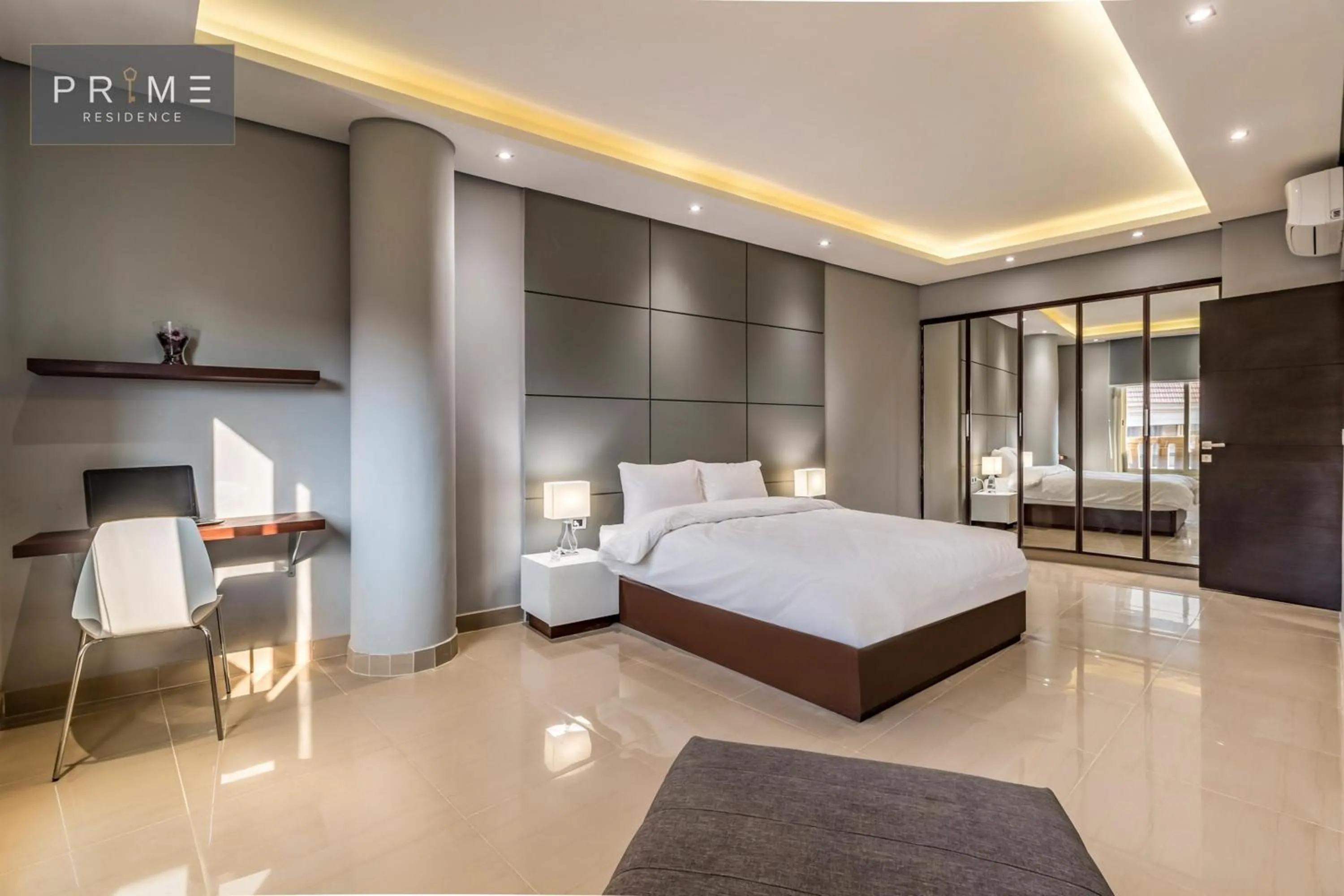 Photo of the whole room, Bed in Prime Residence New Cairo