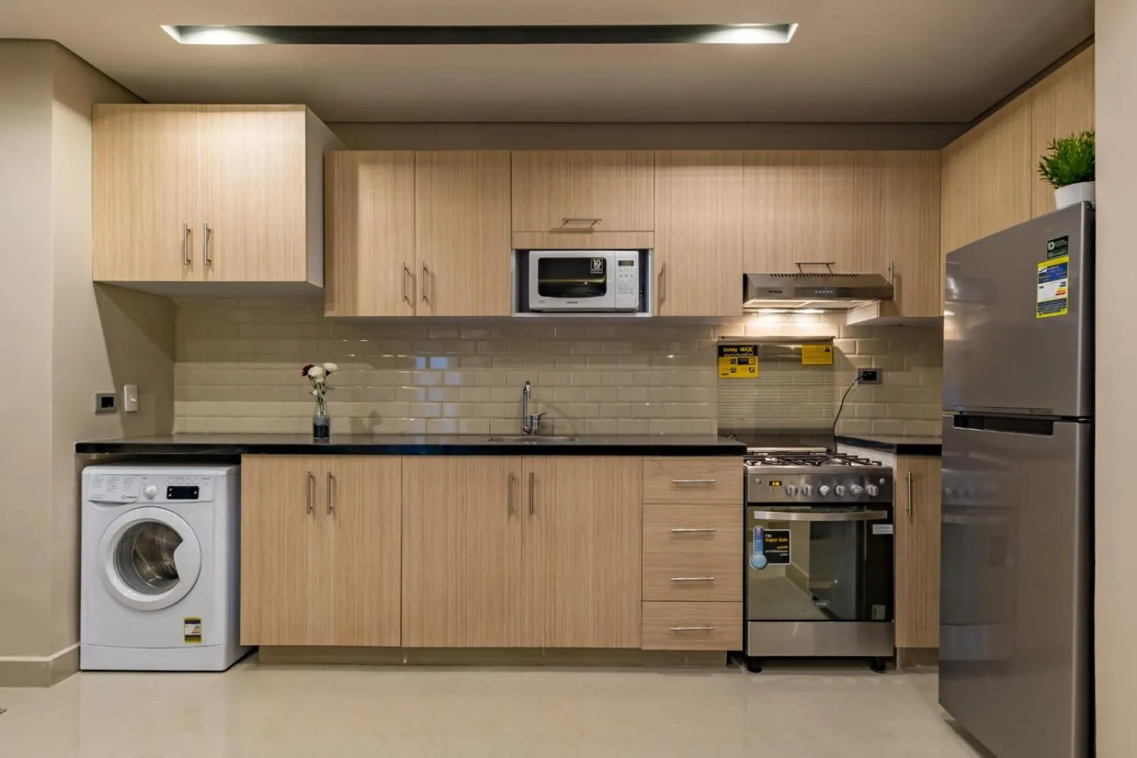 Kitchen or kitchenette in Prime Residence New Cairo