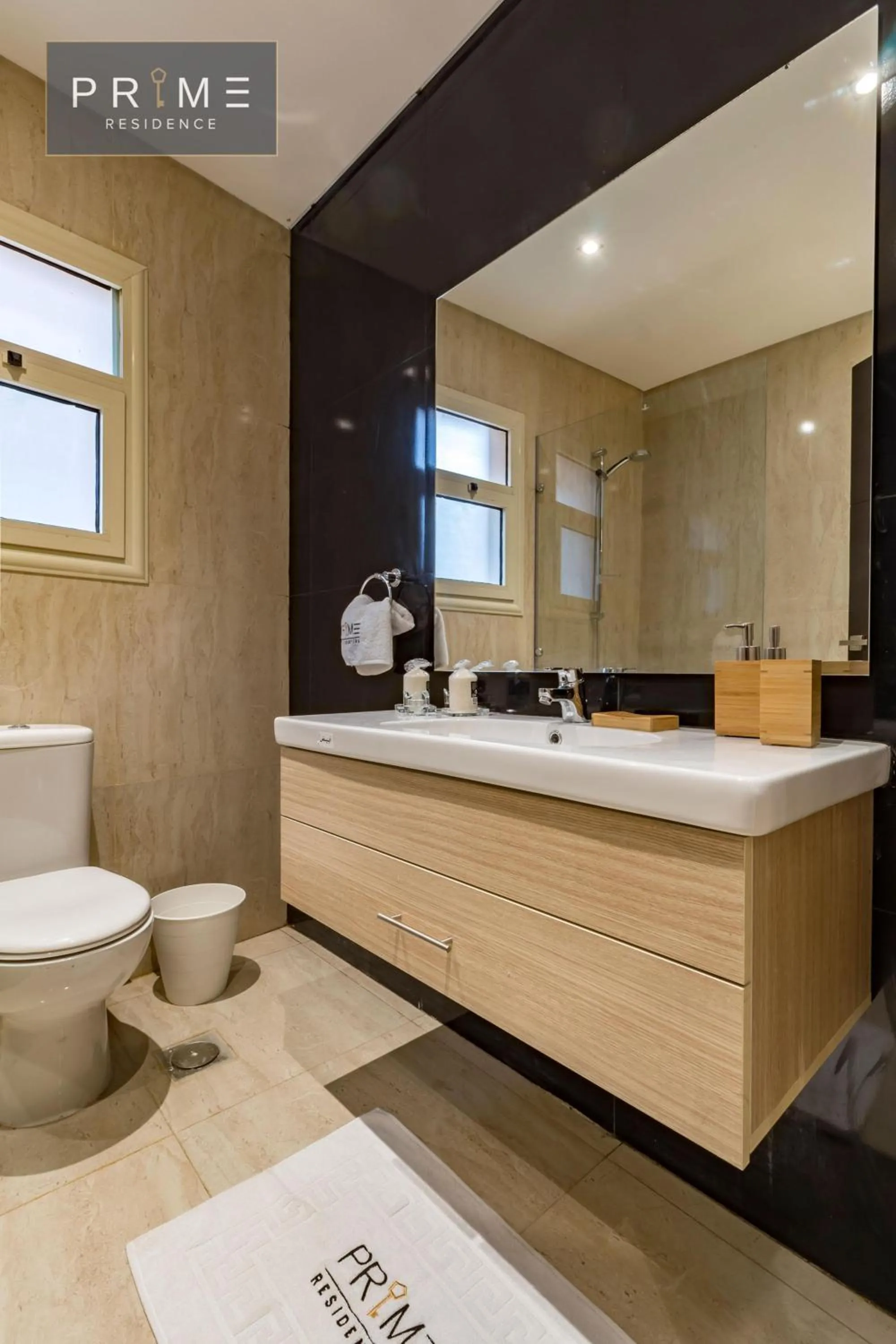 Bathroom in Prime Residence New Cairo