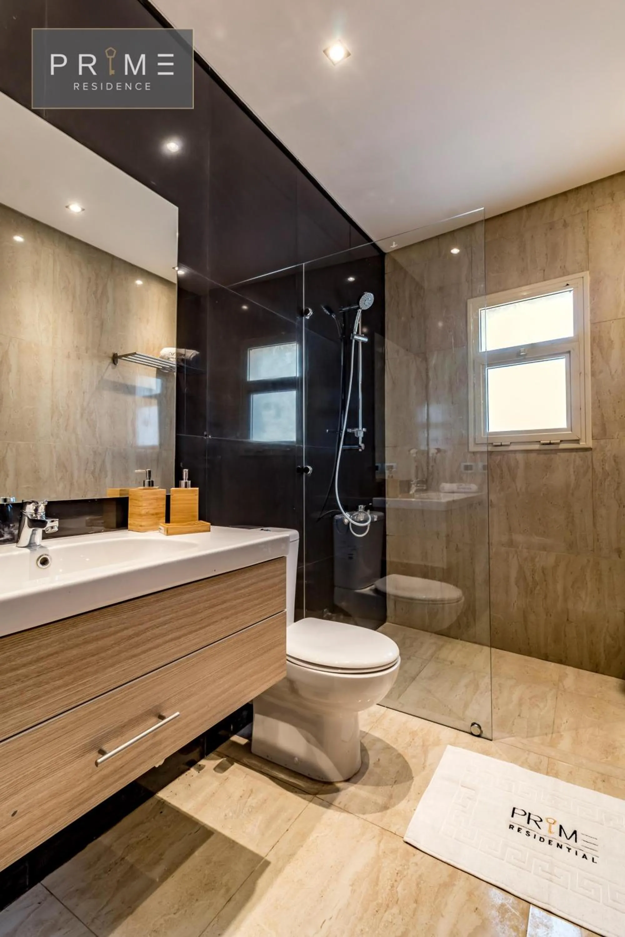 Bathroom in Prime Residence New Cairo