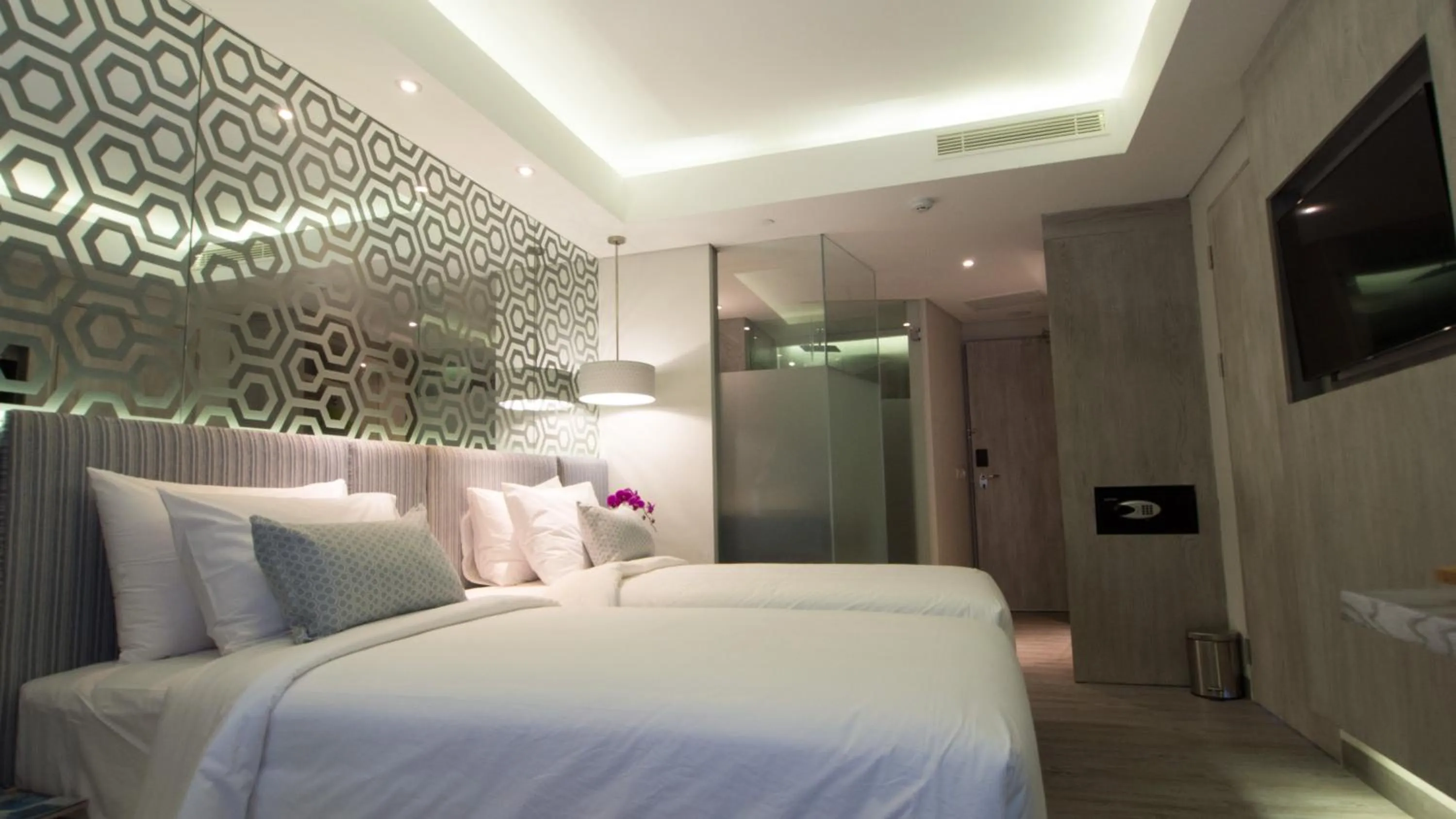 Bedroom, Bed in Hotel Daun Bali Seminyak