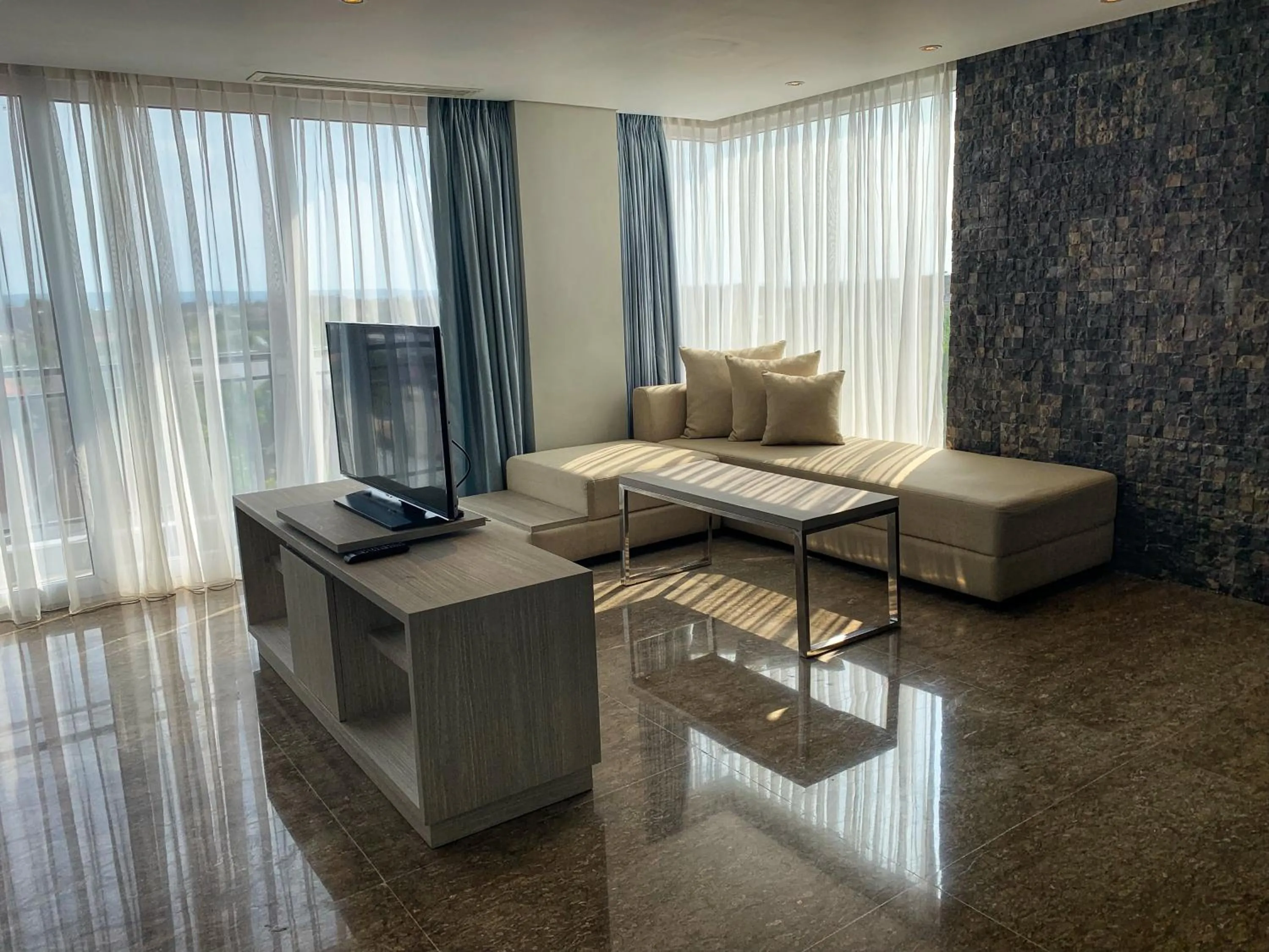 Living room in Hotel Daun Bali Seminyak