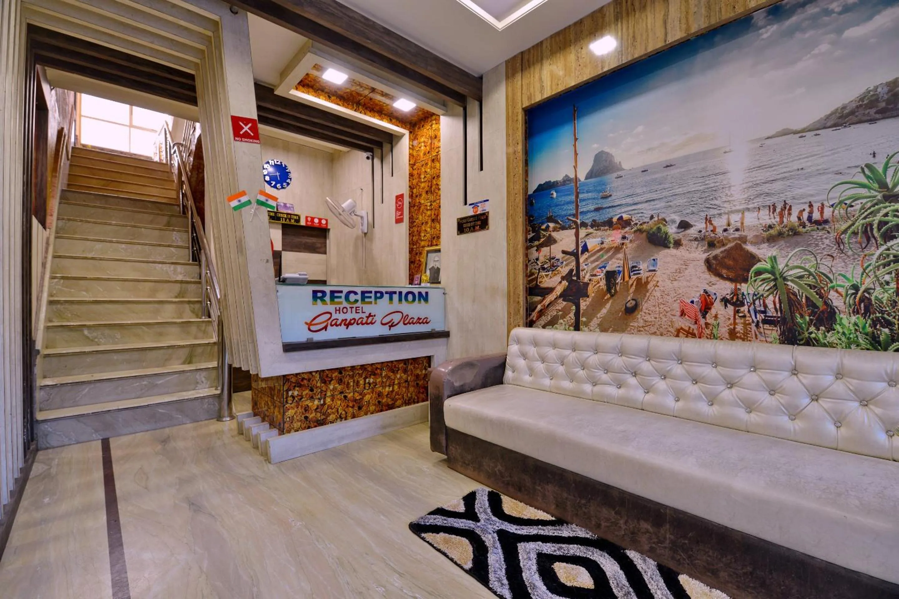 Lobby or reception in Super Hotel O Ganpati Plaza Ajmer