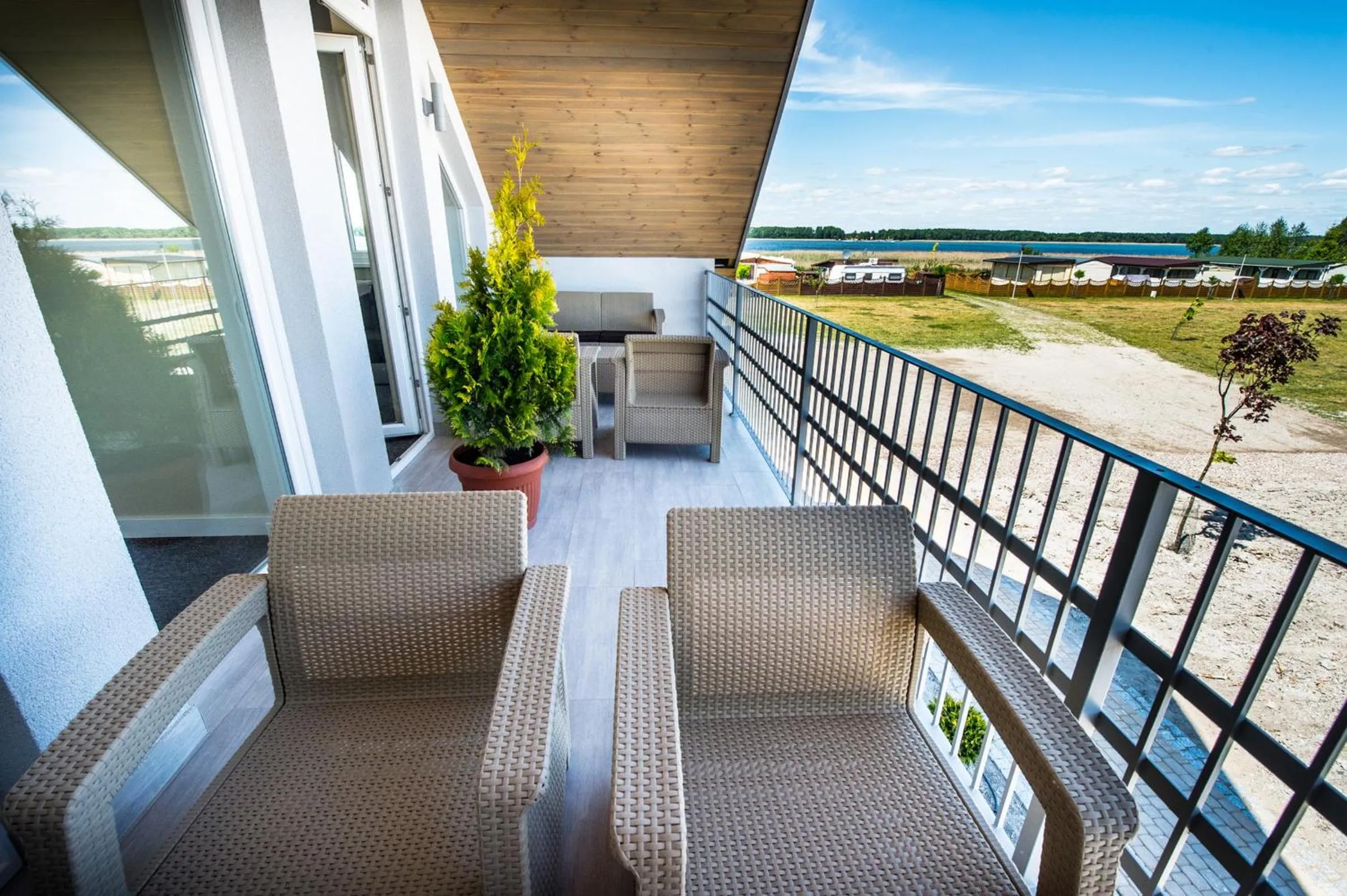 Balcony/Terrace in Aparthotel EuforiaPort