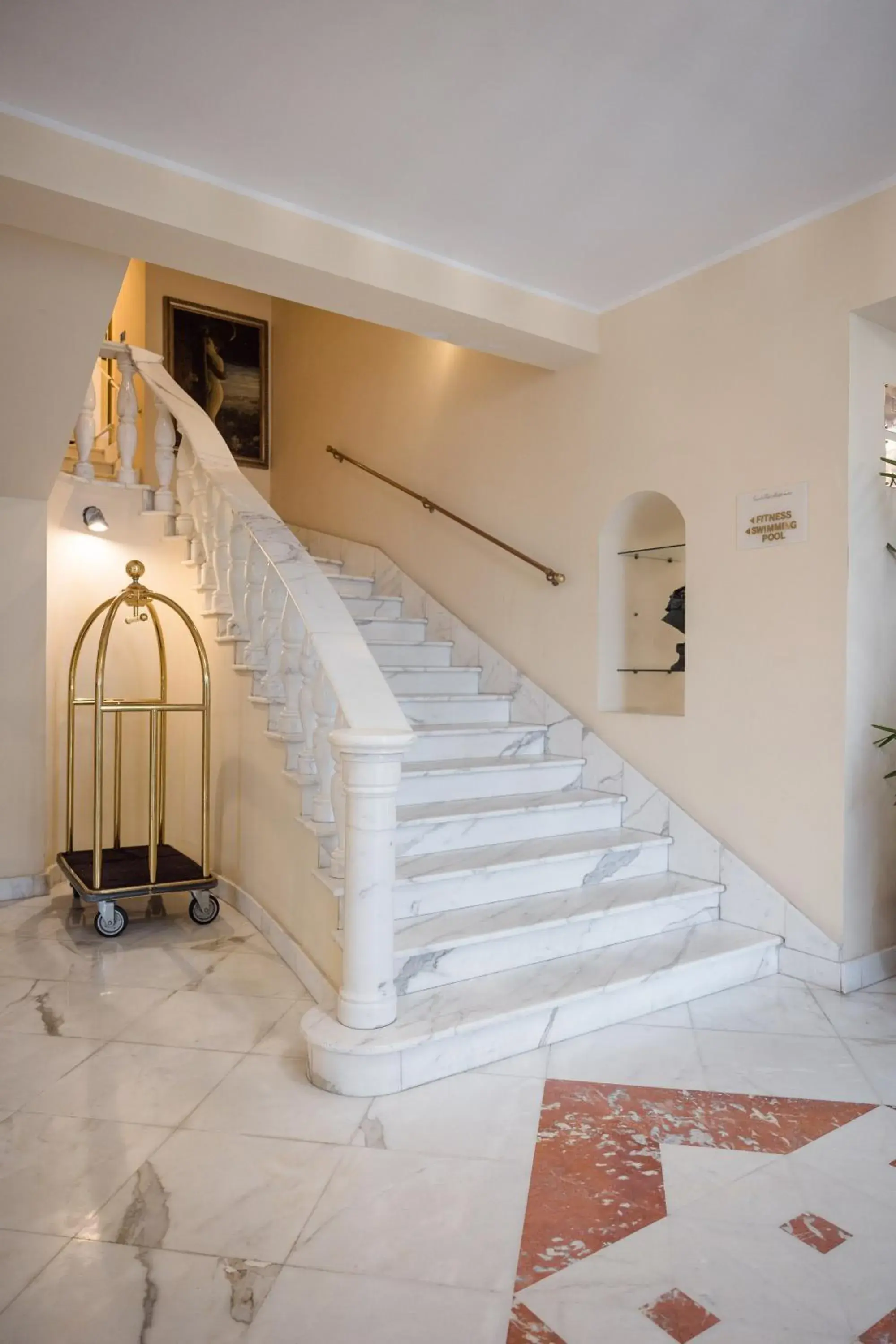 Lobby or reception in Grand Hotel Mediterranee Lobby or reception in Grand Hotel Mediterranee