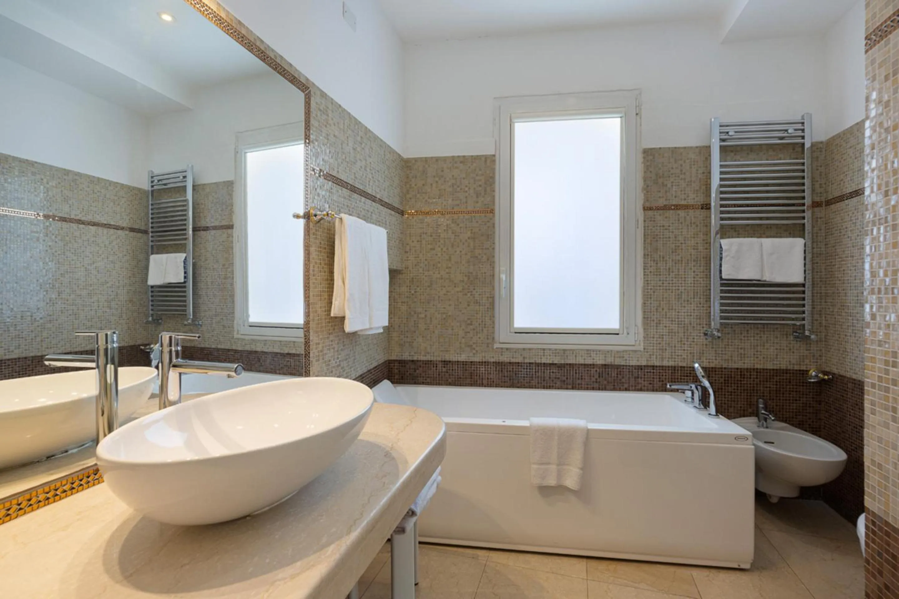 Toilet in Grand Hotel Mediterranee